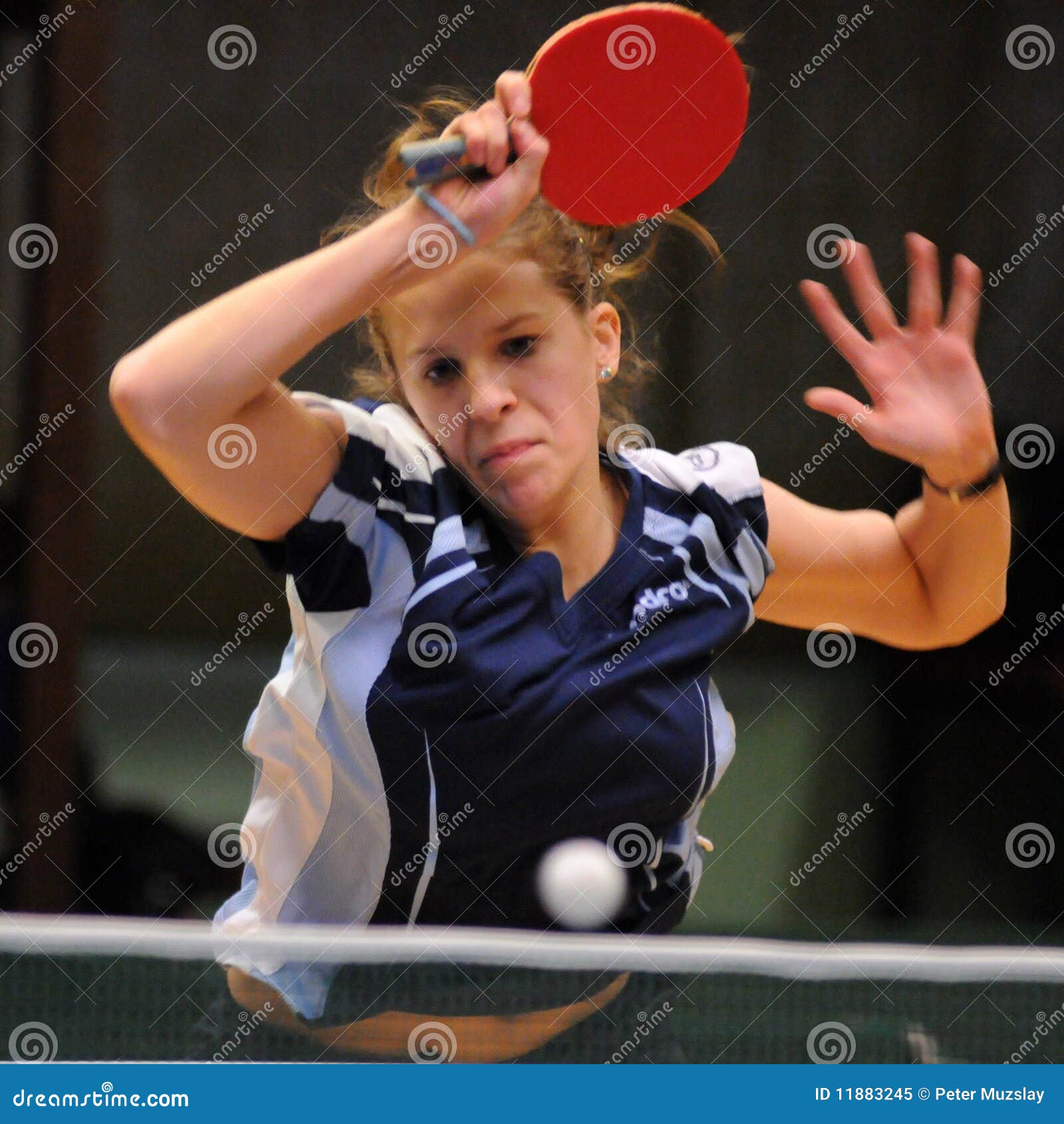 Table tennis action editorial image. Image of person 11883245