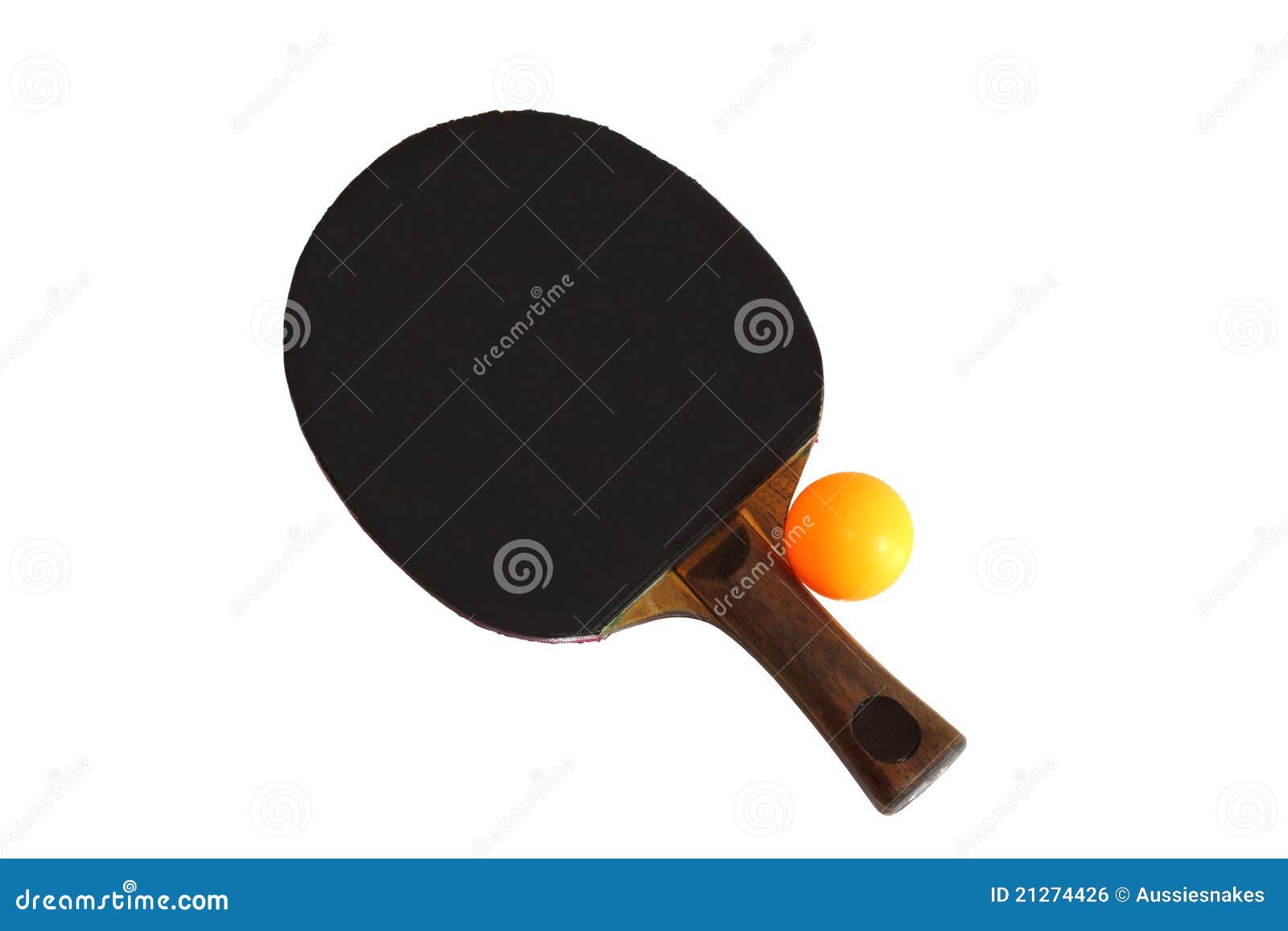 Table Tennis Bat and Ball stock photo. Image of pong 21274426