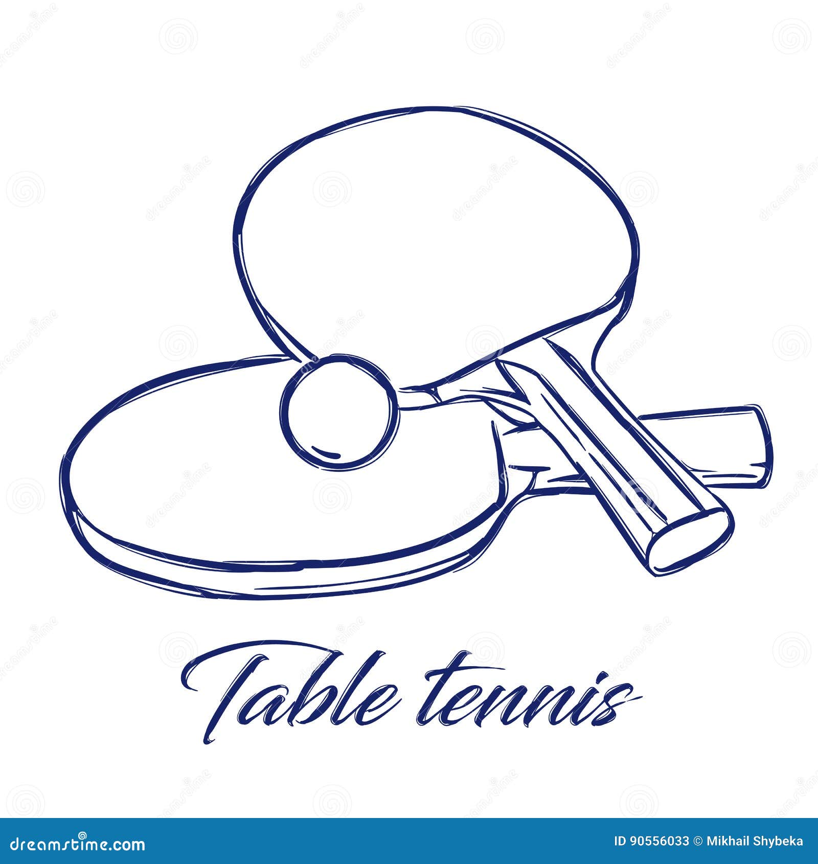 Single continuous line drawing player hand holding table tennis posters for  the wall • posters vector, tournament, tennis | myloview.com