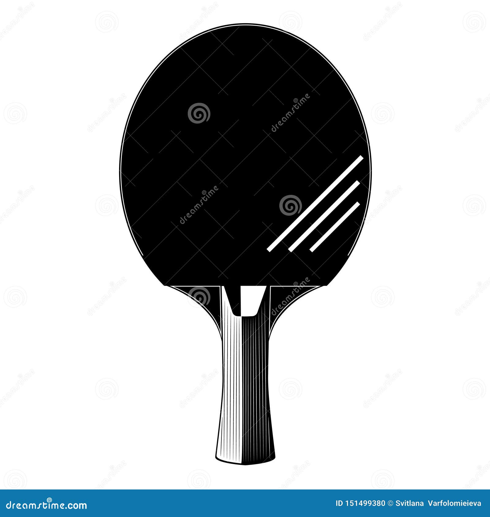 Table De Ping-pong Racket Vectoriel Boule Couverture Grille Illustration de  Vecteur - Illustration du table, sports: 254363284
