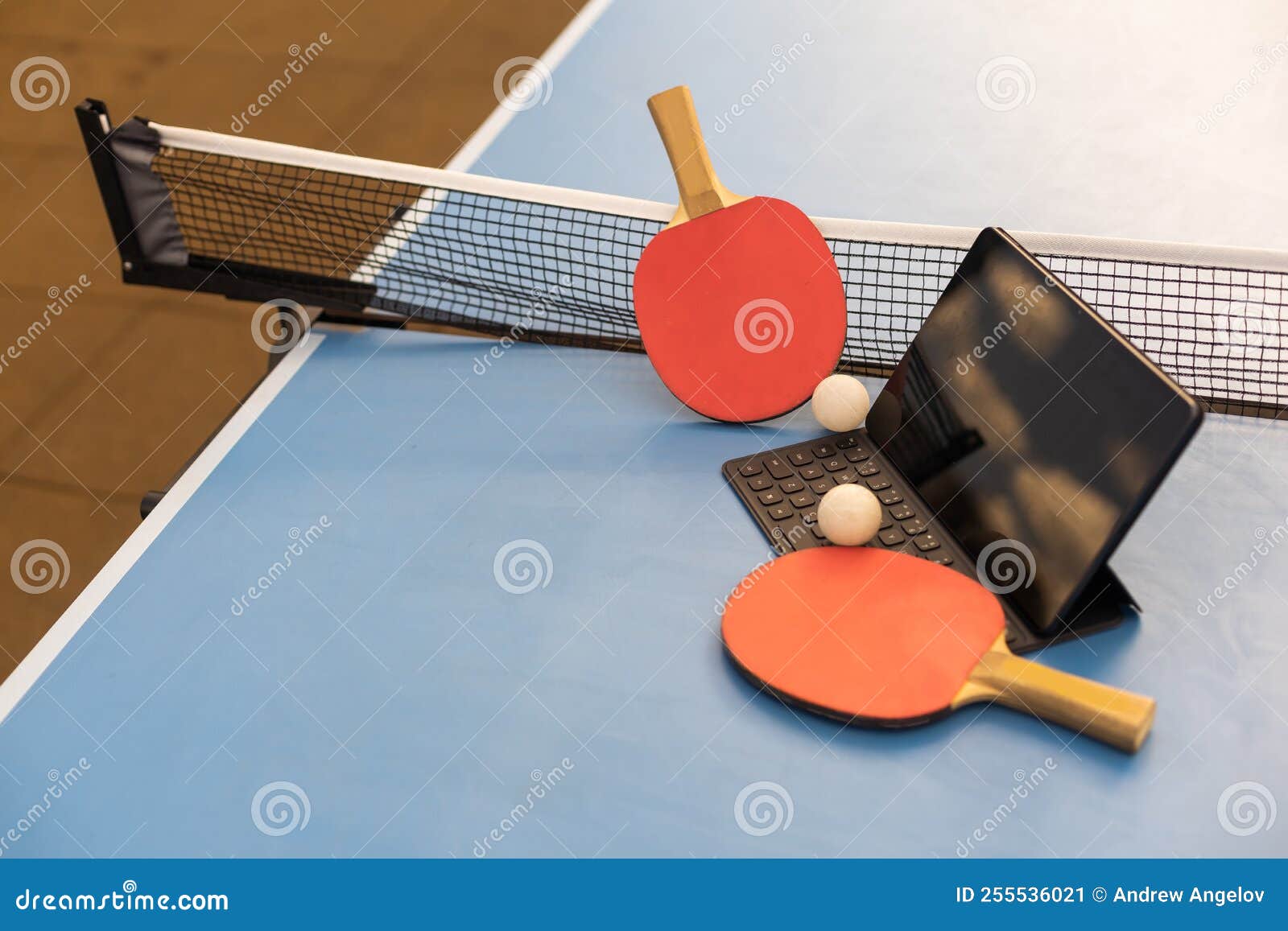 Table Tennis PingPong Sport Activity Concept Stock Image Image of