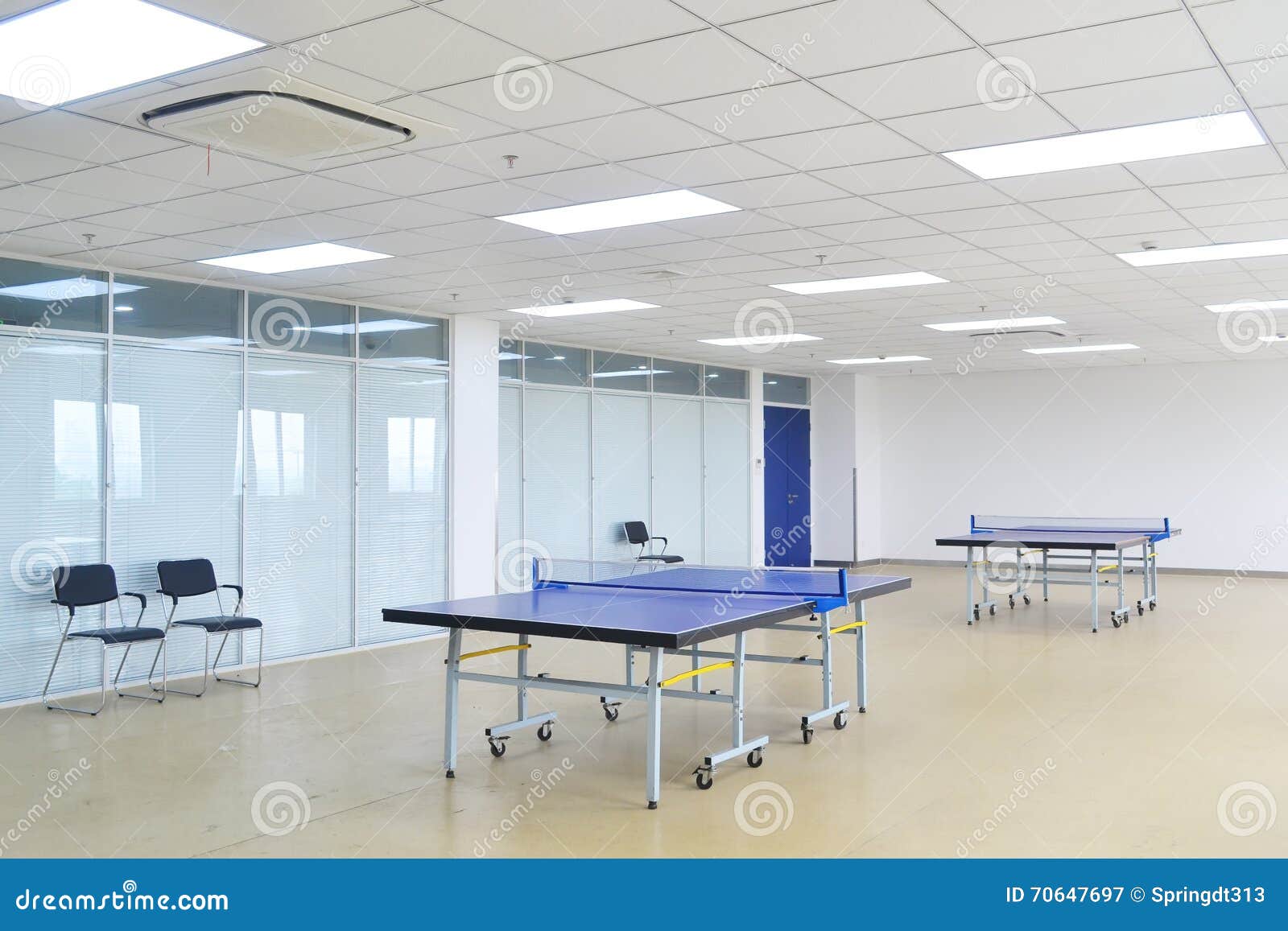Table tennis room stock image. Image of interior, pong 70647697