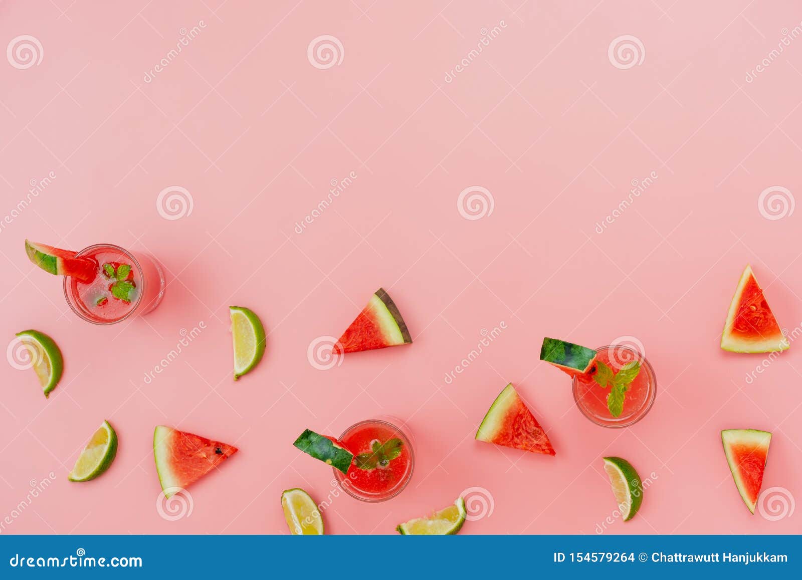 table top view fruit tropical with drink with spring summer holiday & vacation background concept.