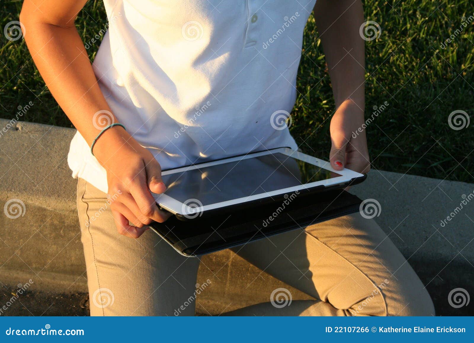Tablet stock photo. Image of handheld, touch, screen 22107266