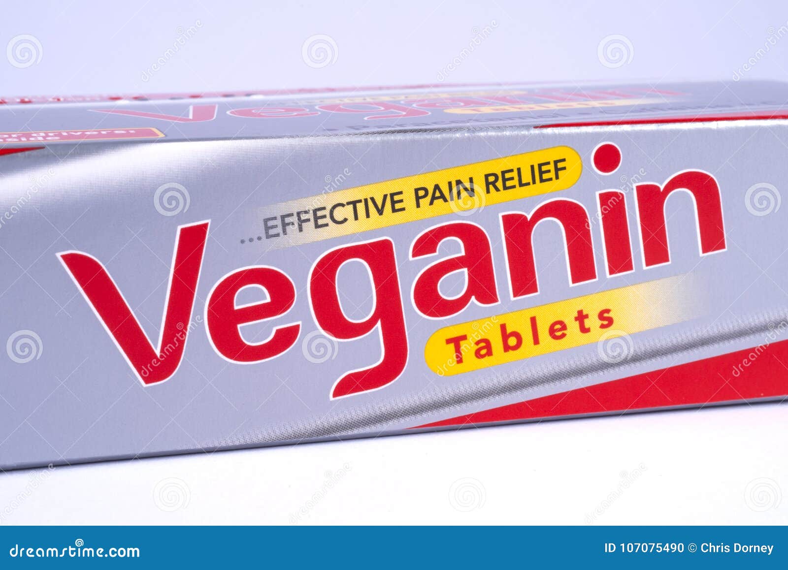 Tabletas Del Alivio Del Dolor De Veganin Imagen editorial - Imagen de ...