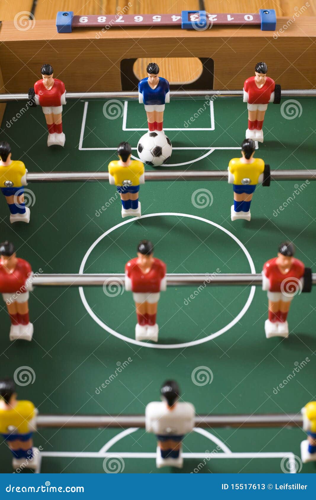 Tabletop soccer stock image. Image of ball, pleasure 15517613