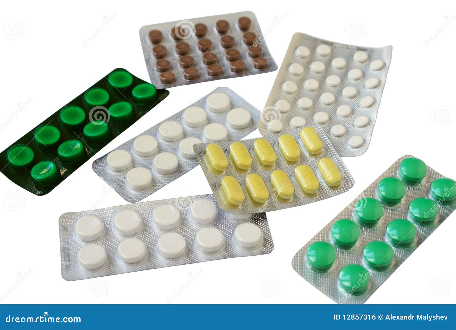 Tablets. stock photo. Image of pharmaceutical, medicament 12857316