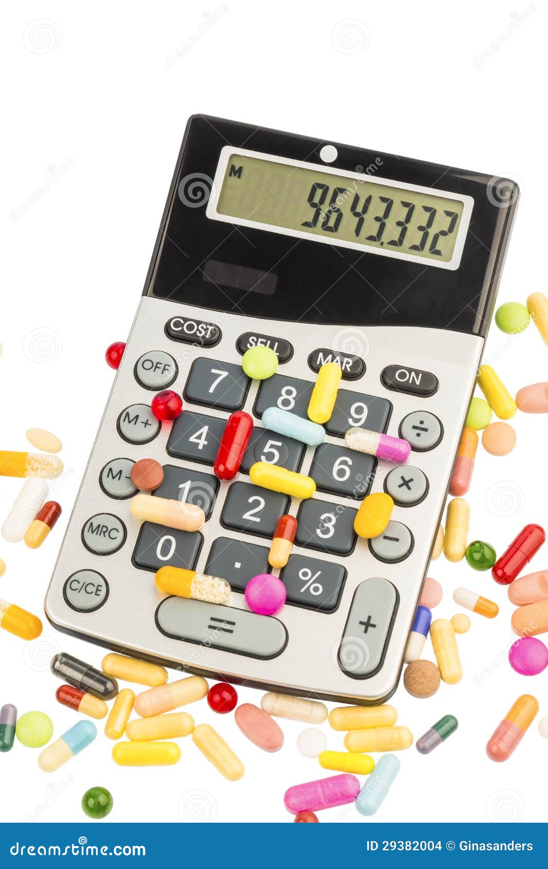 Tablets and calculator stock photo. Image of calculator 29382004