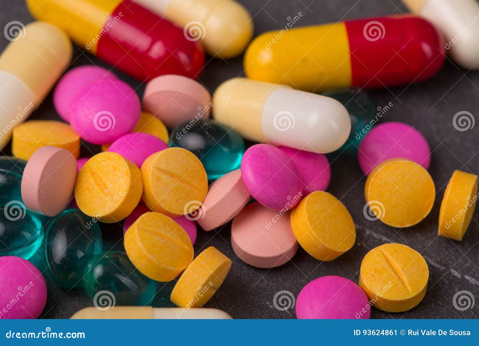 Tablets pills stock image. Image of medication, hospital 93624861