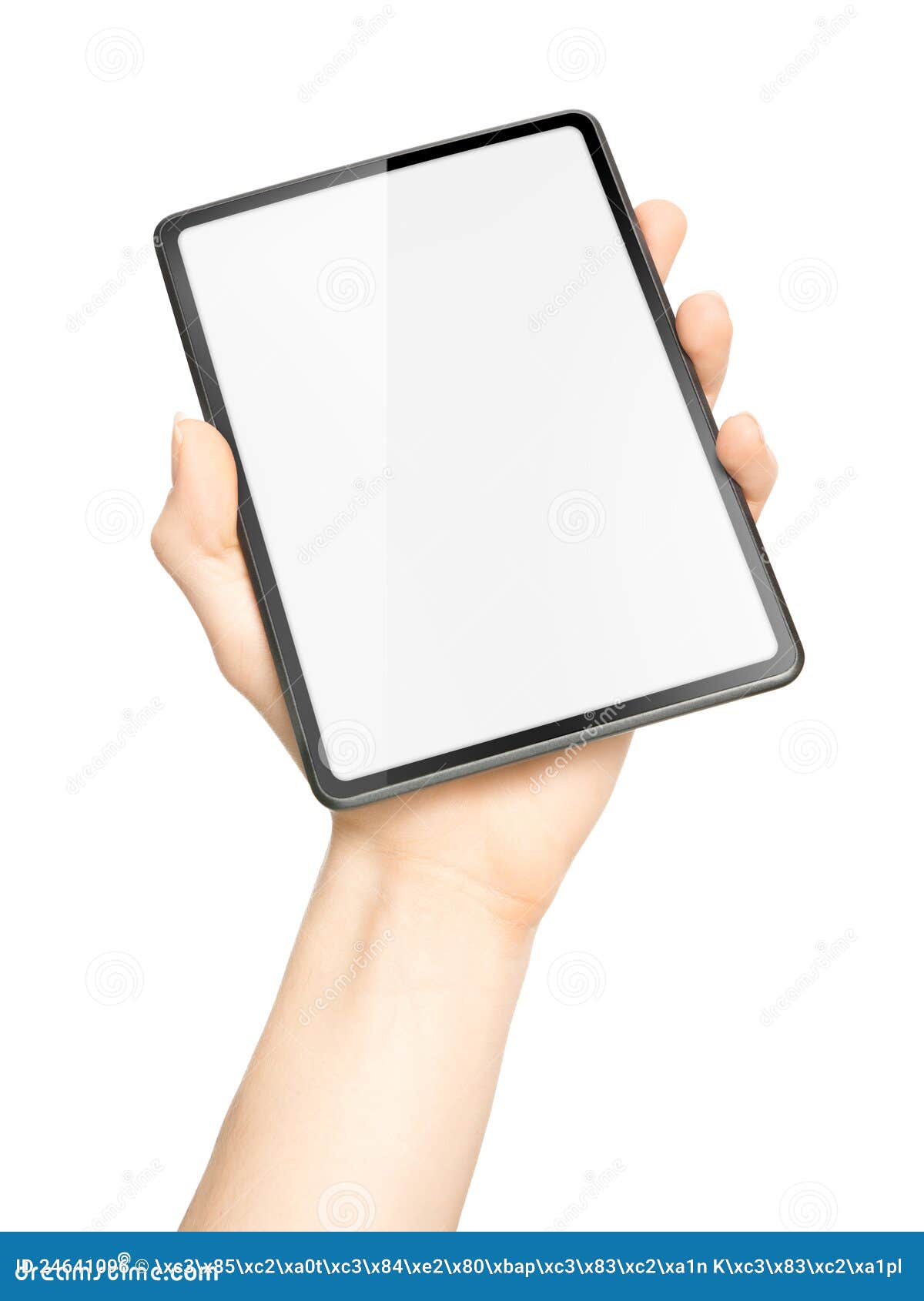 Tablette Simple Avec L'espace De Copie Photo stock - Image du