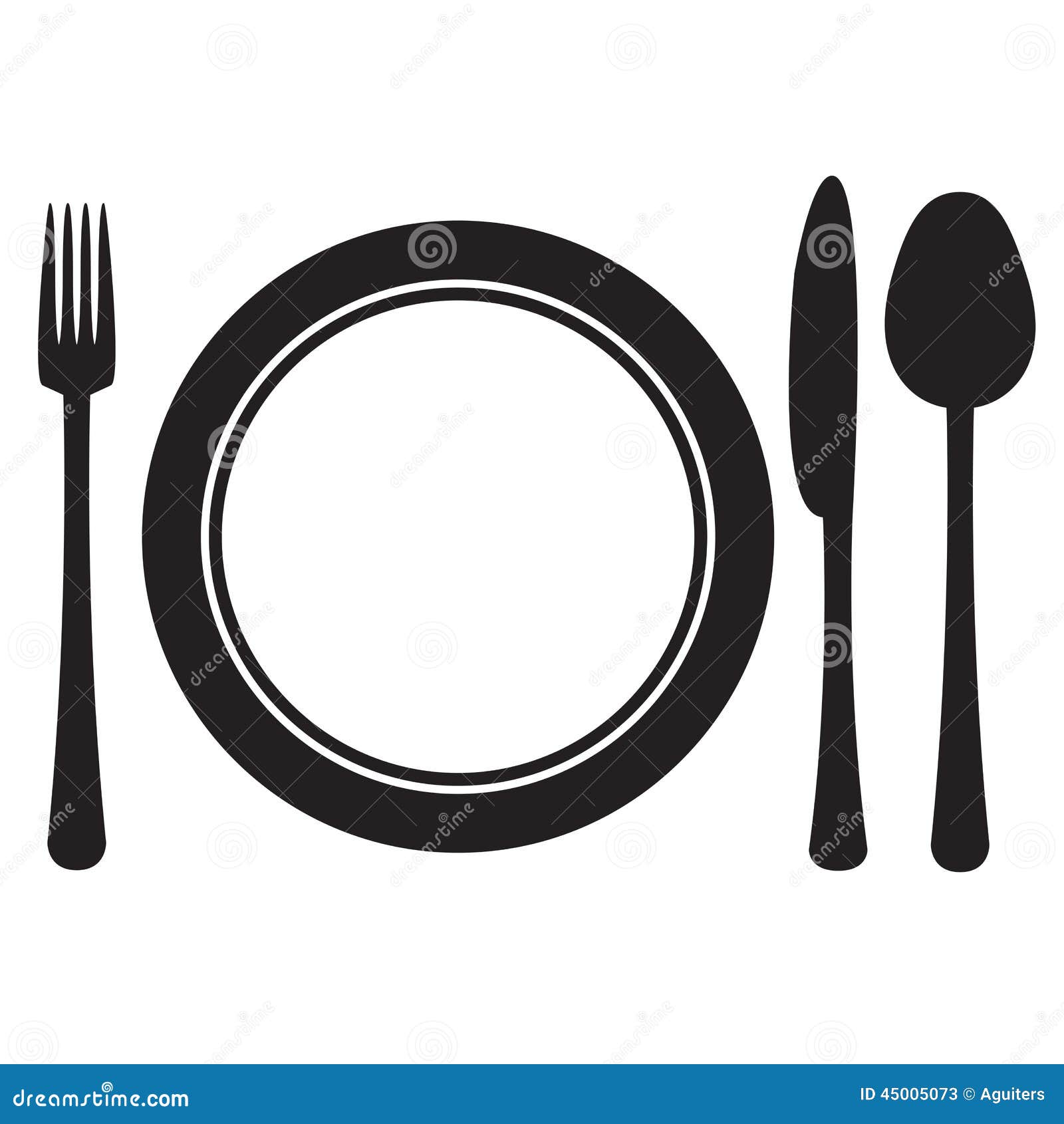 Tableware stock vector. Illustration of dining, dishware 45005073