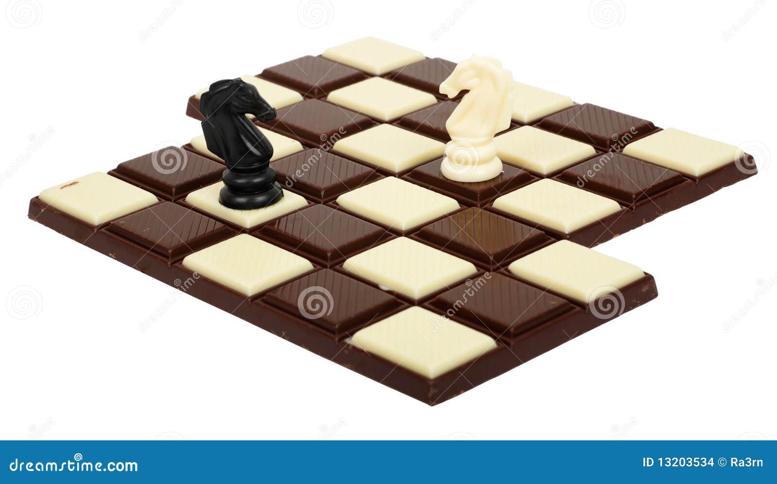 Jogo de xadrez de chocolate