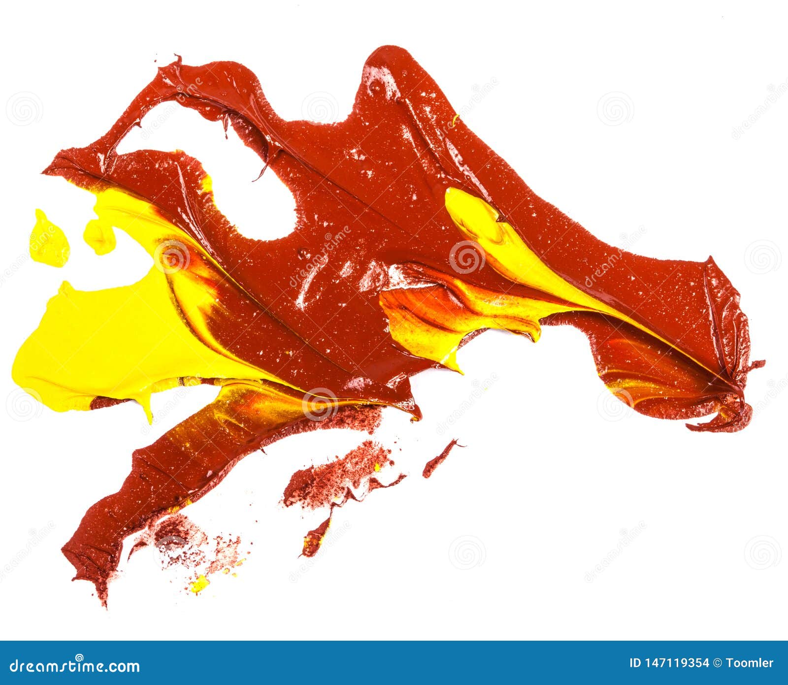 Tache De Peinture L Huile Jaune Et Rouge Calomnie Sur Le Blanc Photo Stock Image Du Couleurs Graisseux Tache De Peinture L Huile Jaune Et Rouge Calomnie Sur Le Blanc Photo Stock Image Du Couleurs Graisseux