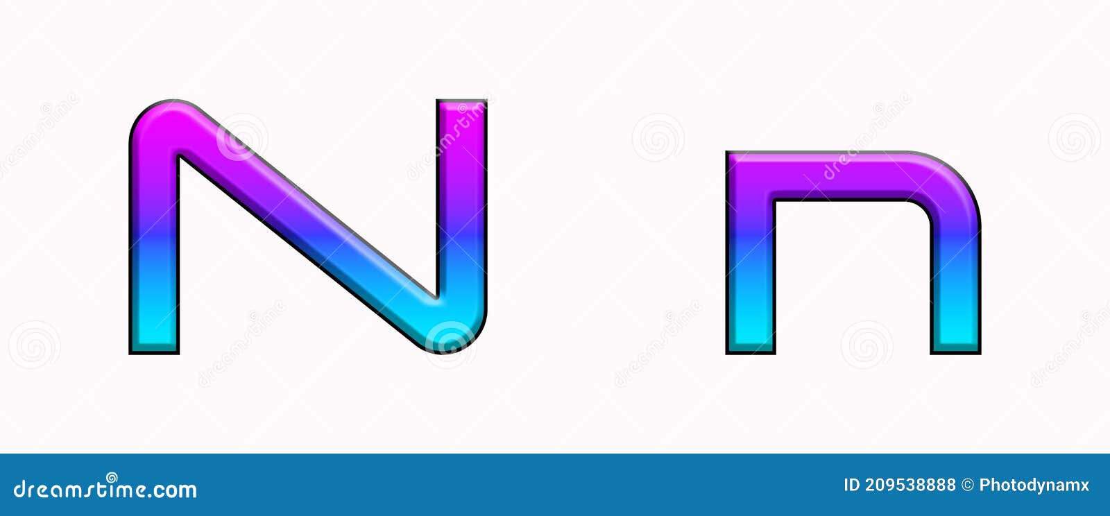 Tachyon English Fonts Gradient Sans Serif Alphabet Letters Calligraphy