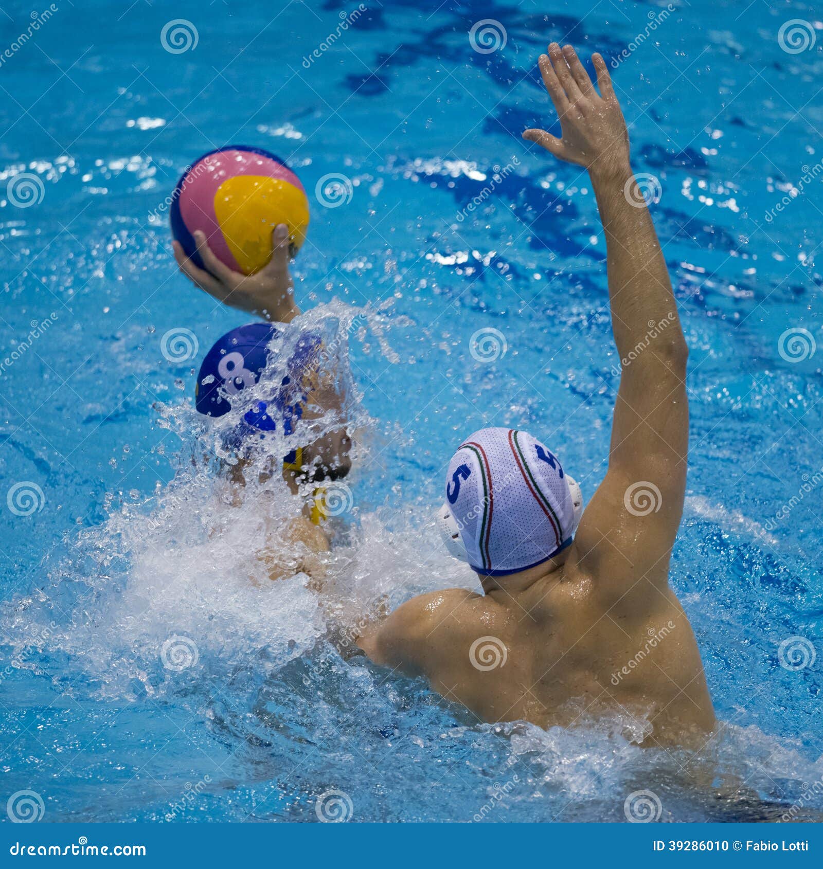 Tackle in a Water Polo Match Editorial Image Image of tackle