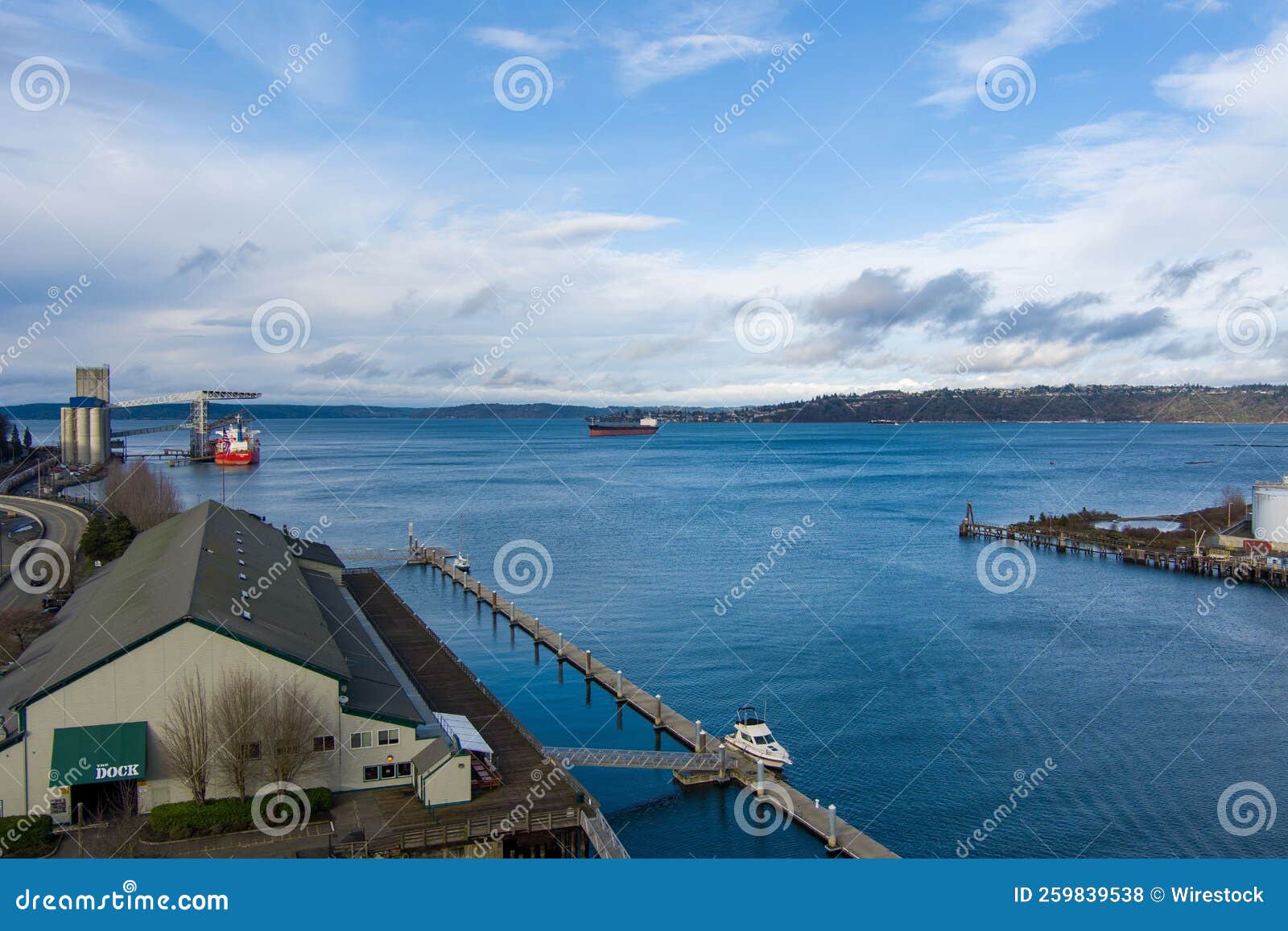 Washington Waterfront Editorial Stock Photo Image of state