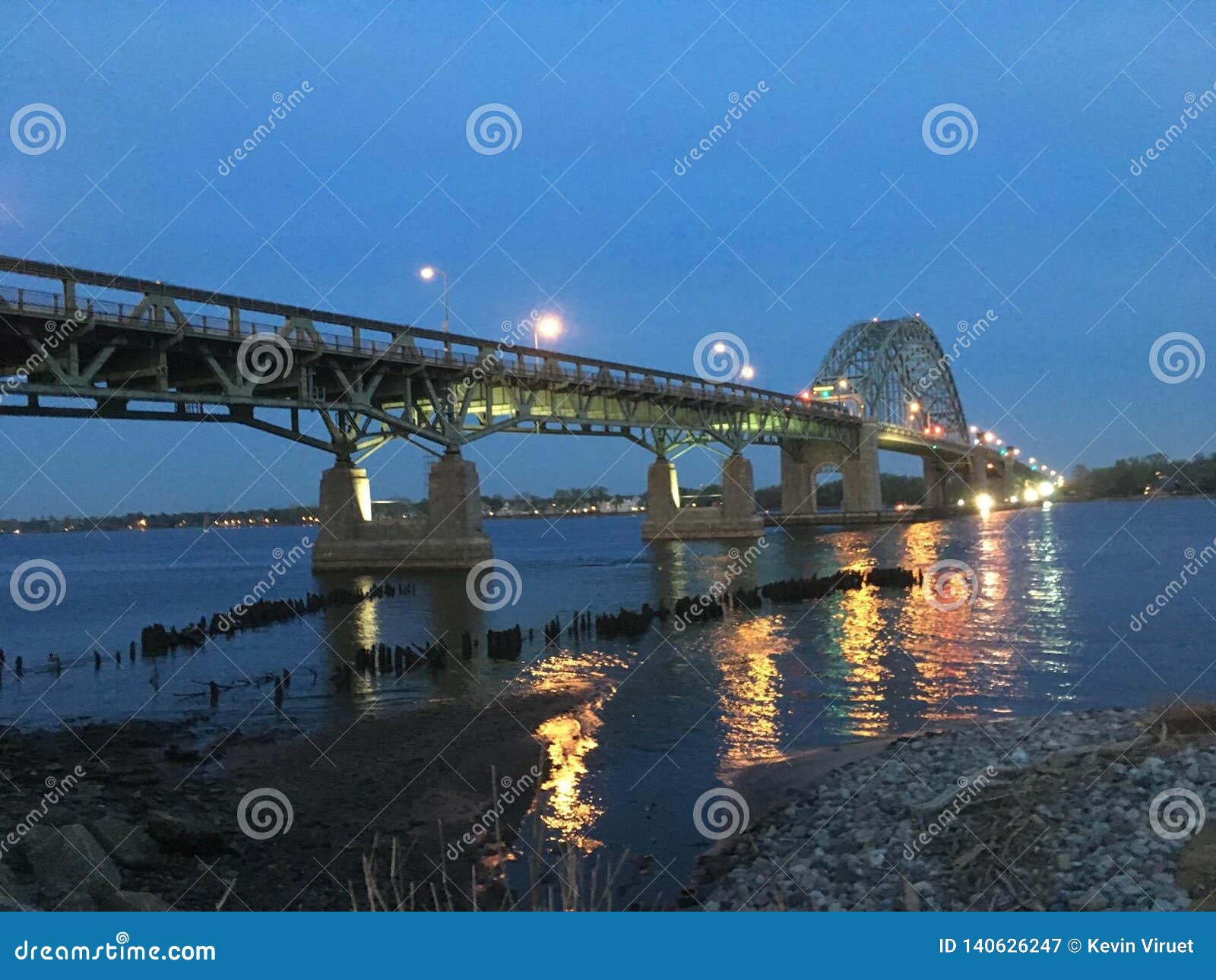 Tacony Palmyra Bridge stock image. Image of tacony, bridge 140626247