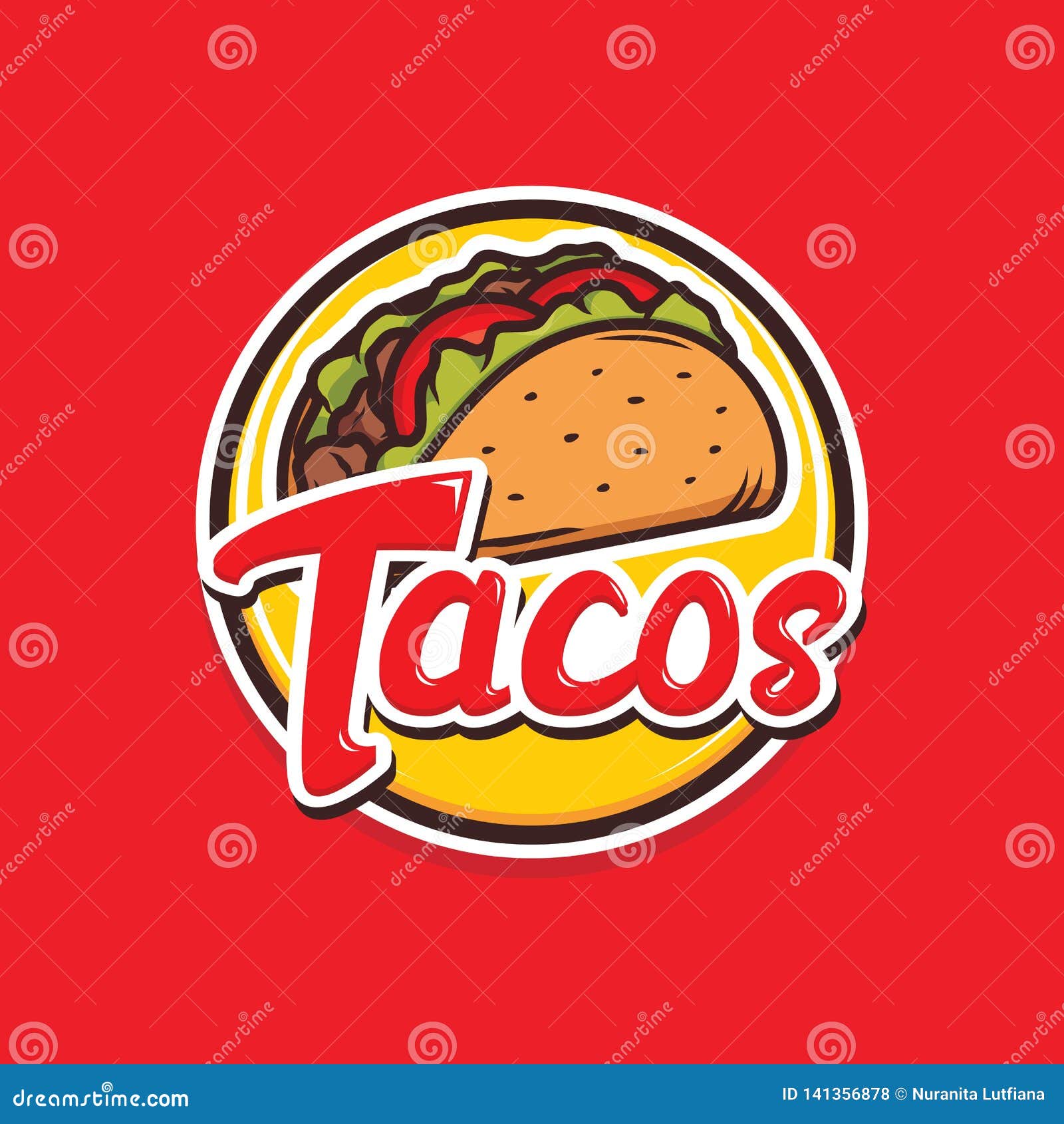 Tacos Logo Stock Illustrations – 1,370 Tacos Logo Stock Illustrations,  Vectors & Clipart - Dreamstime