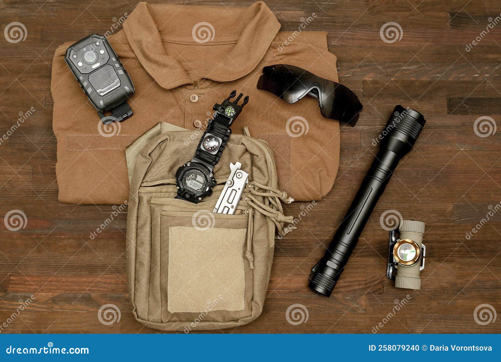 Tactical Gear Equipment of Special Forces Police.military