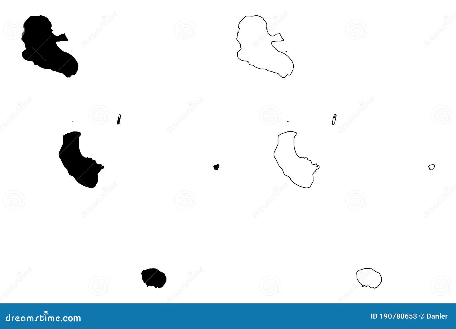 tafea province republic of vanuatu, archipelago map  , scribble sketch tanna, aniwa, futuna, erromango, anatom