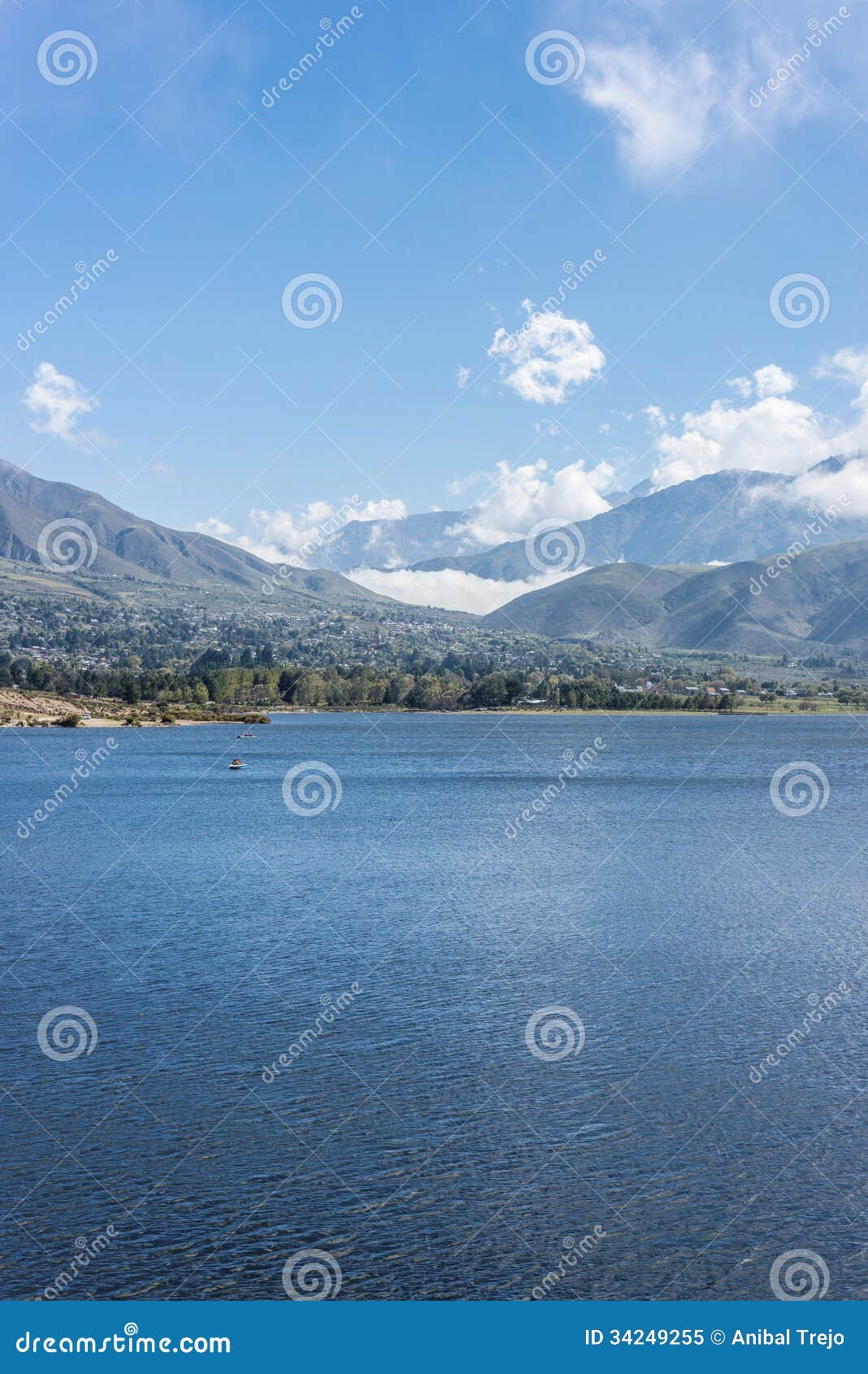 tafi del valle lake in tucuman, argentina.