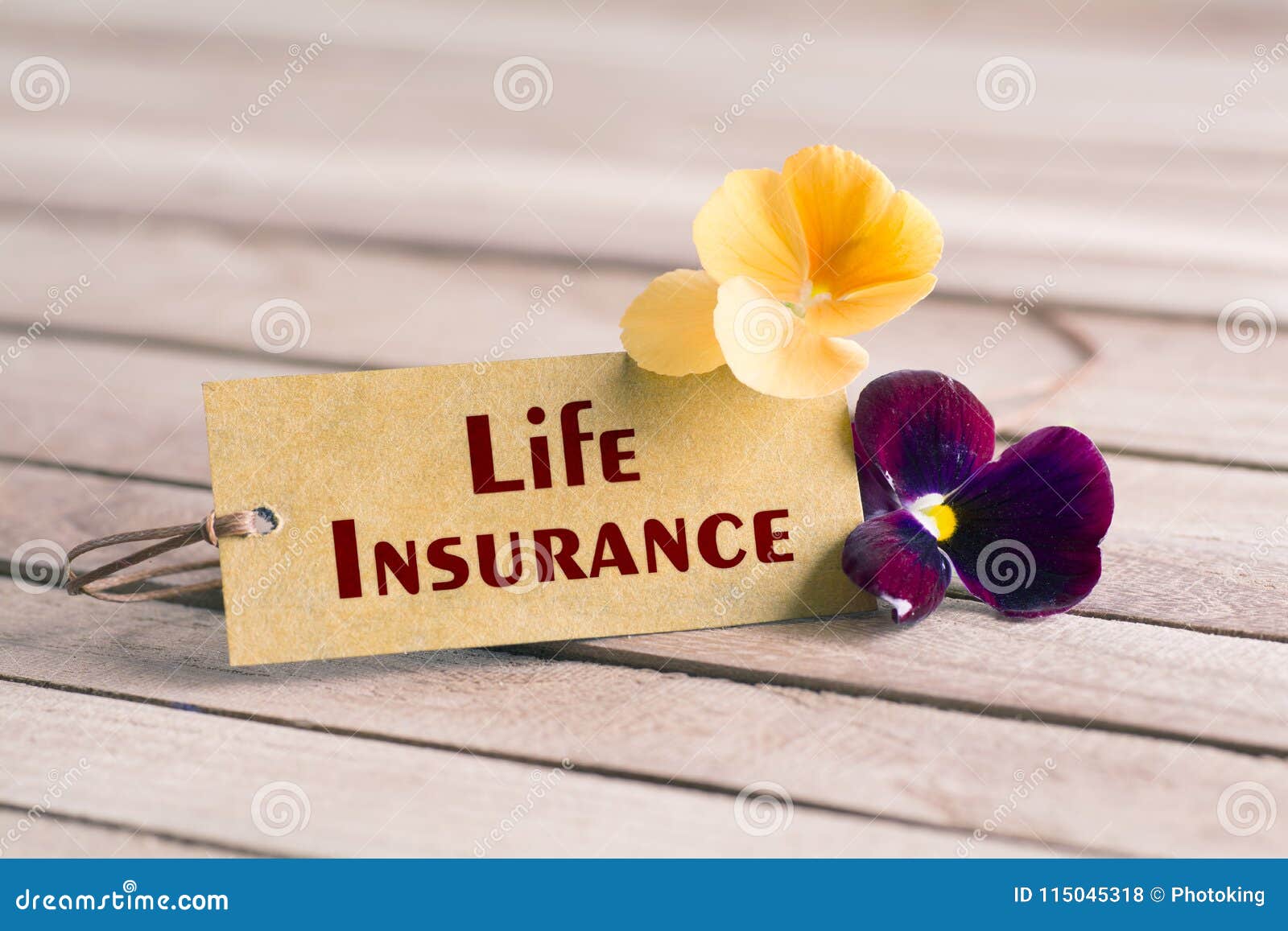 life insurance tag