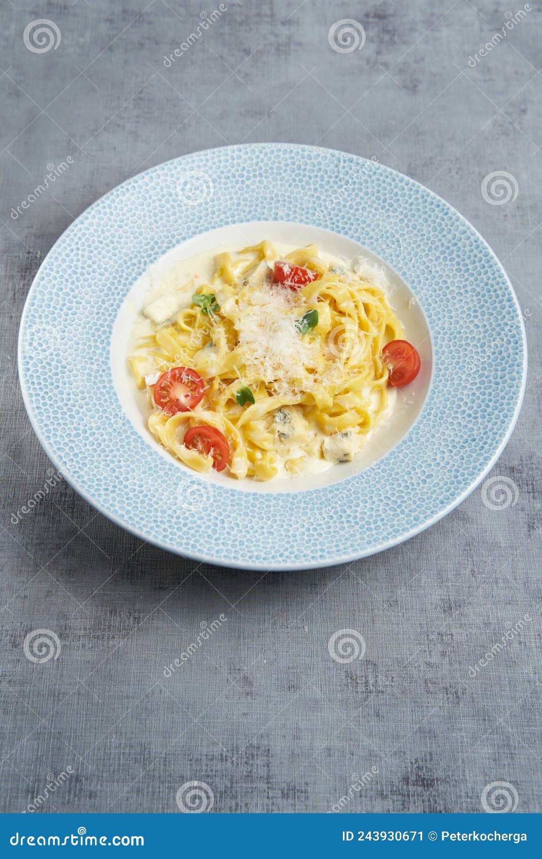Tagliatelle Pasta with Different Types of Cheeses Stock Image Image of meal, food 243930671