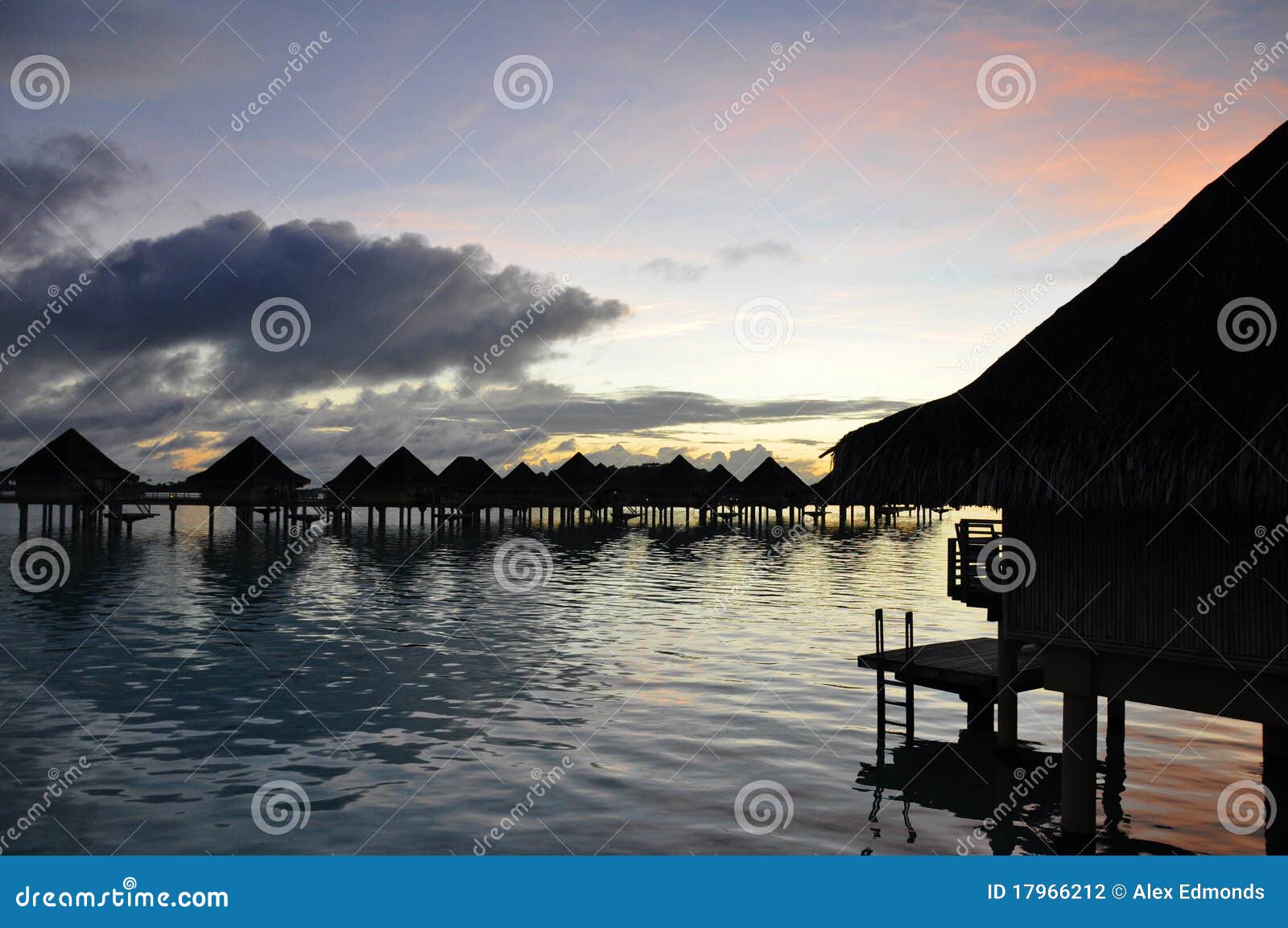 tahiti sunrise