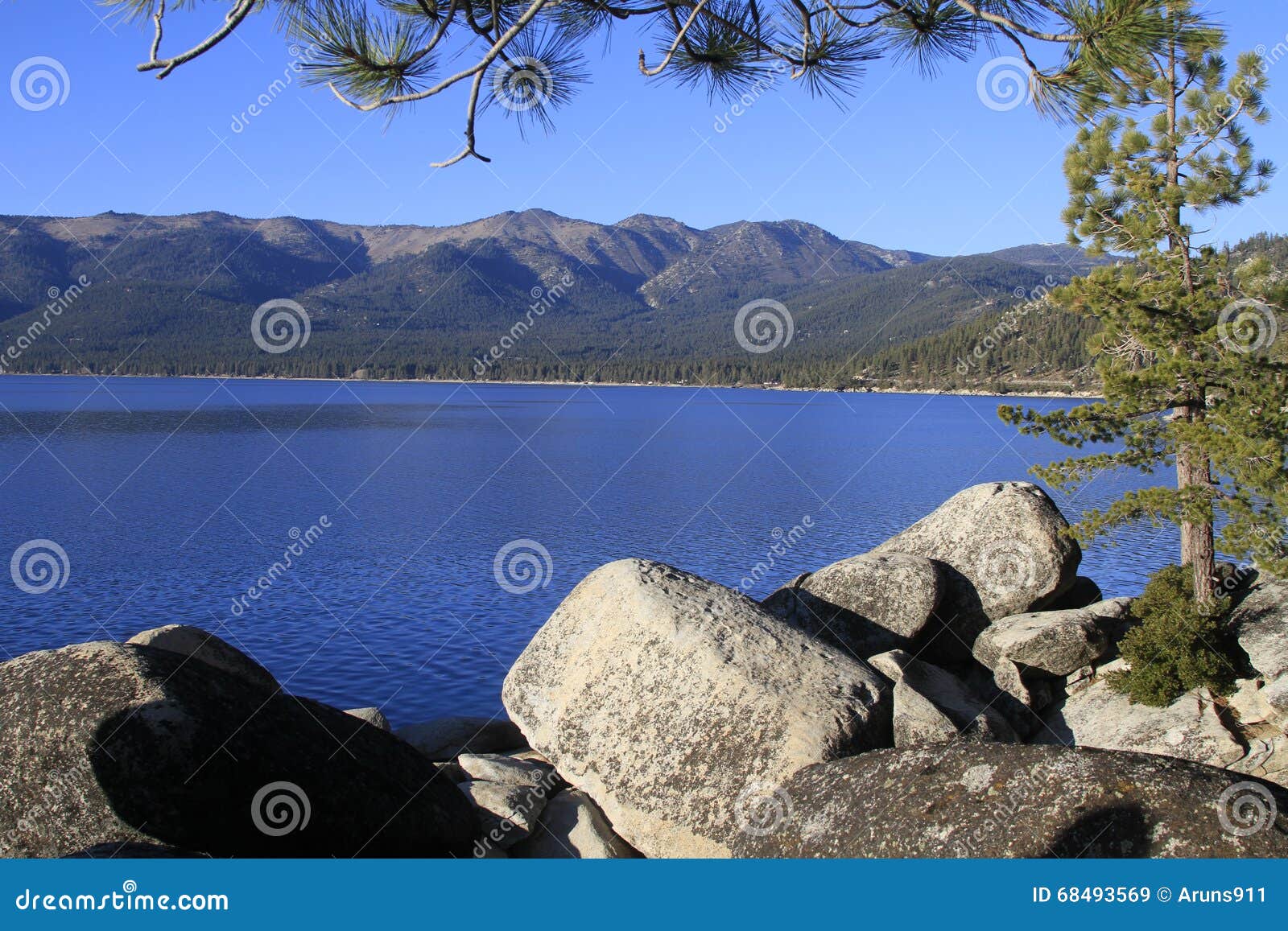 Tahoe California stock image. Image of fell, tahoe, landscape 68493569