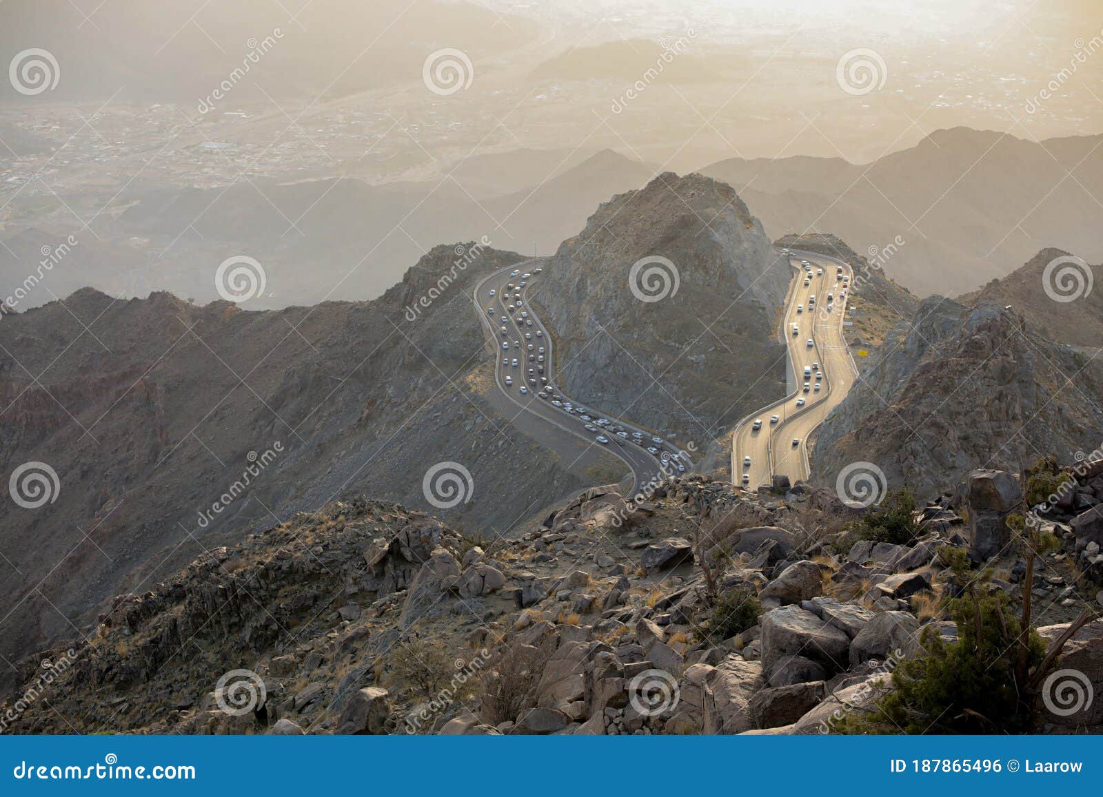 taif ksa , mountains in al taif, saudi arabia