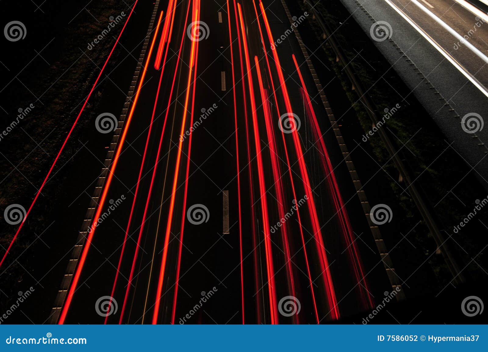 Tail lights stock photo. Image of carriageway, headlight 7586052