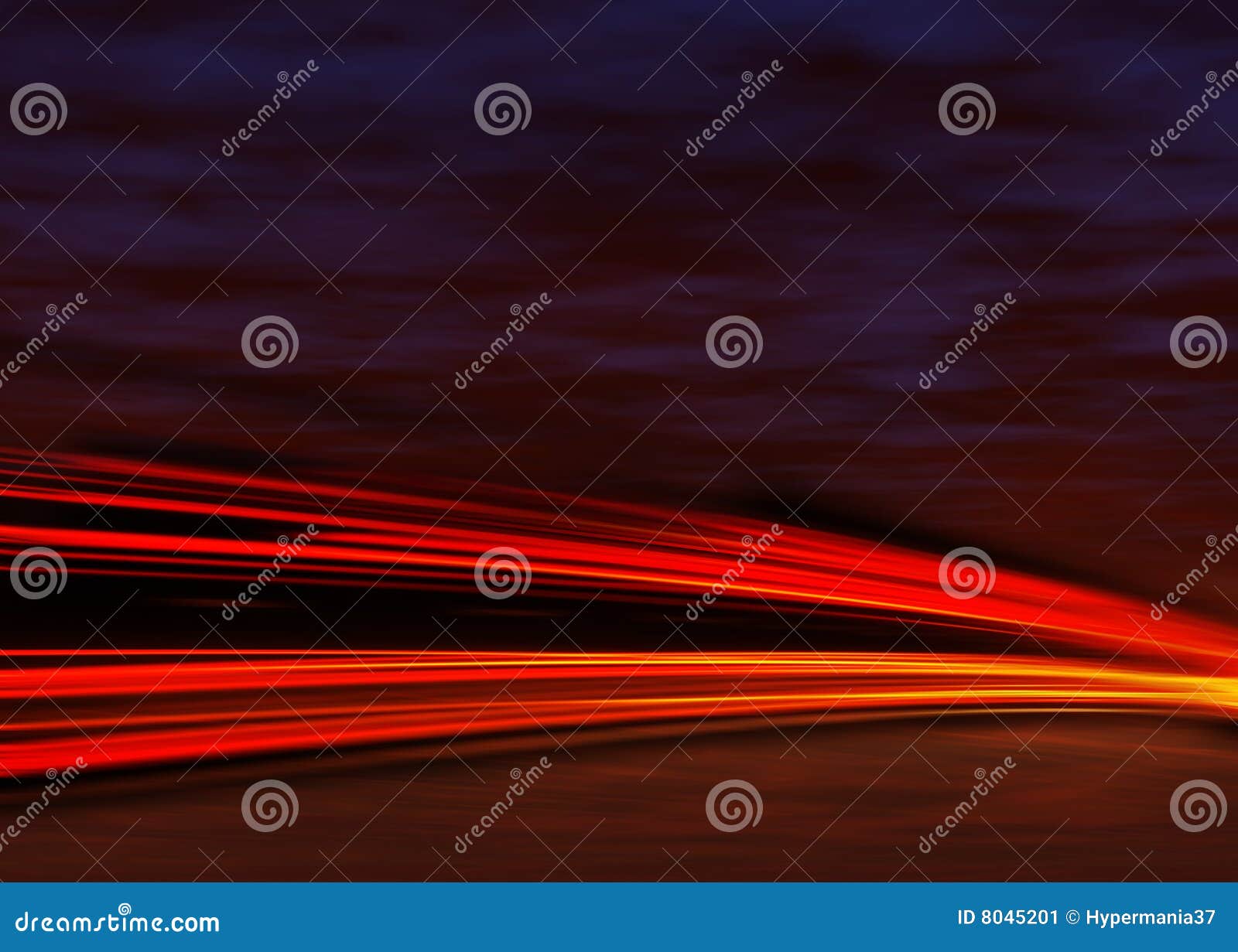 Tail lights at night stock illustration. Illustration of blurred 8045201
