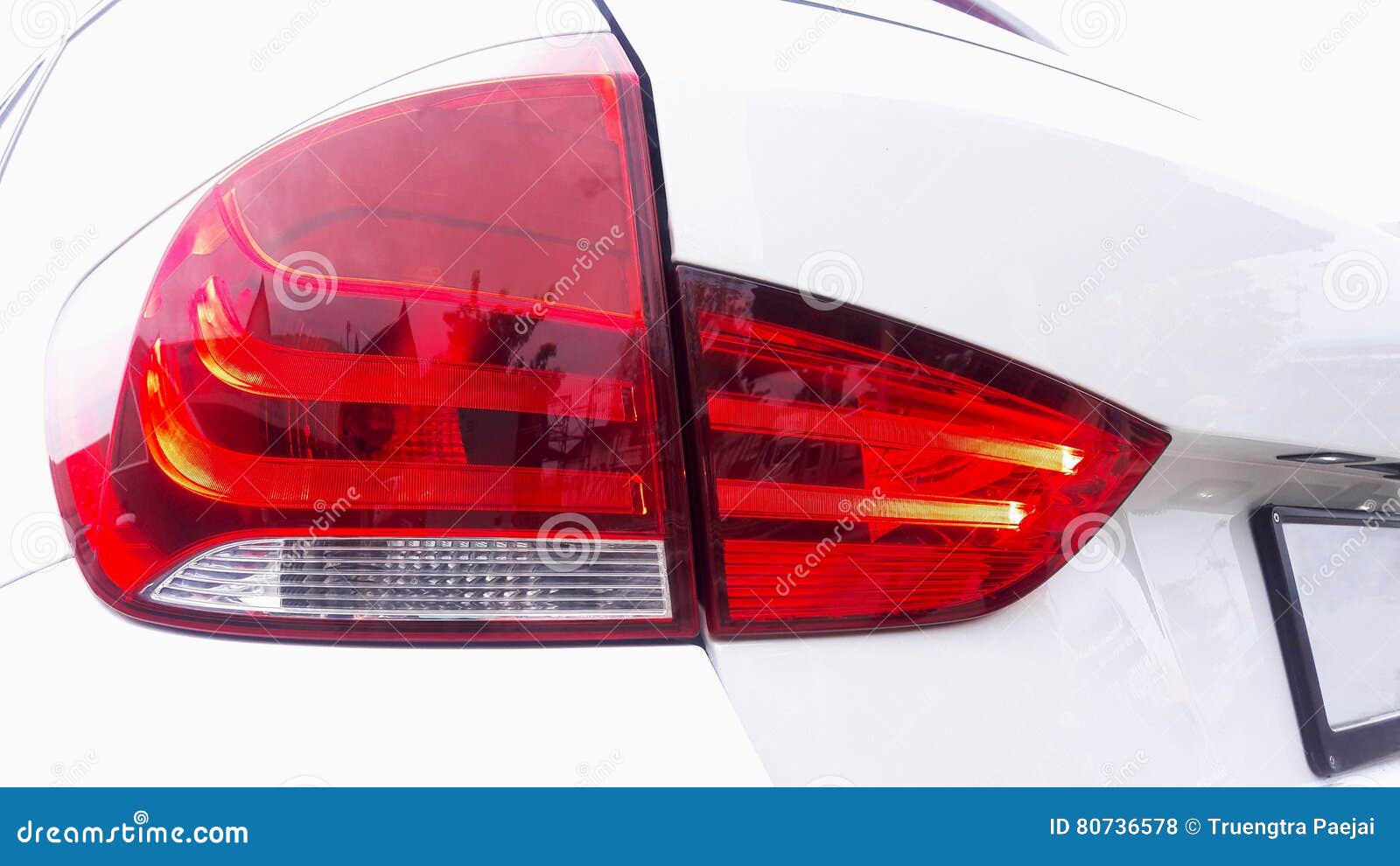 Taillight , Rear light stock photo. Image of tail, luxury 80736578