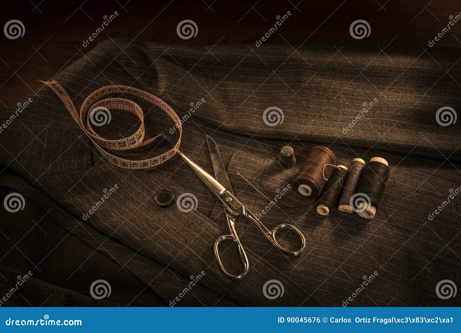 Tailor shop stock photo. Image of needlework, sewing 90045676