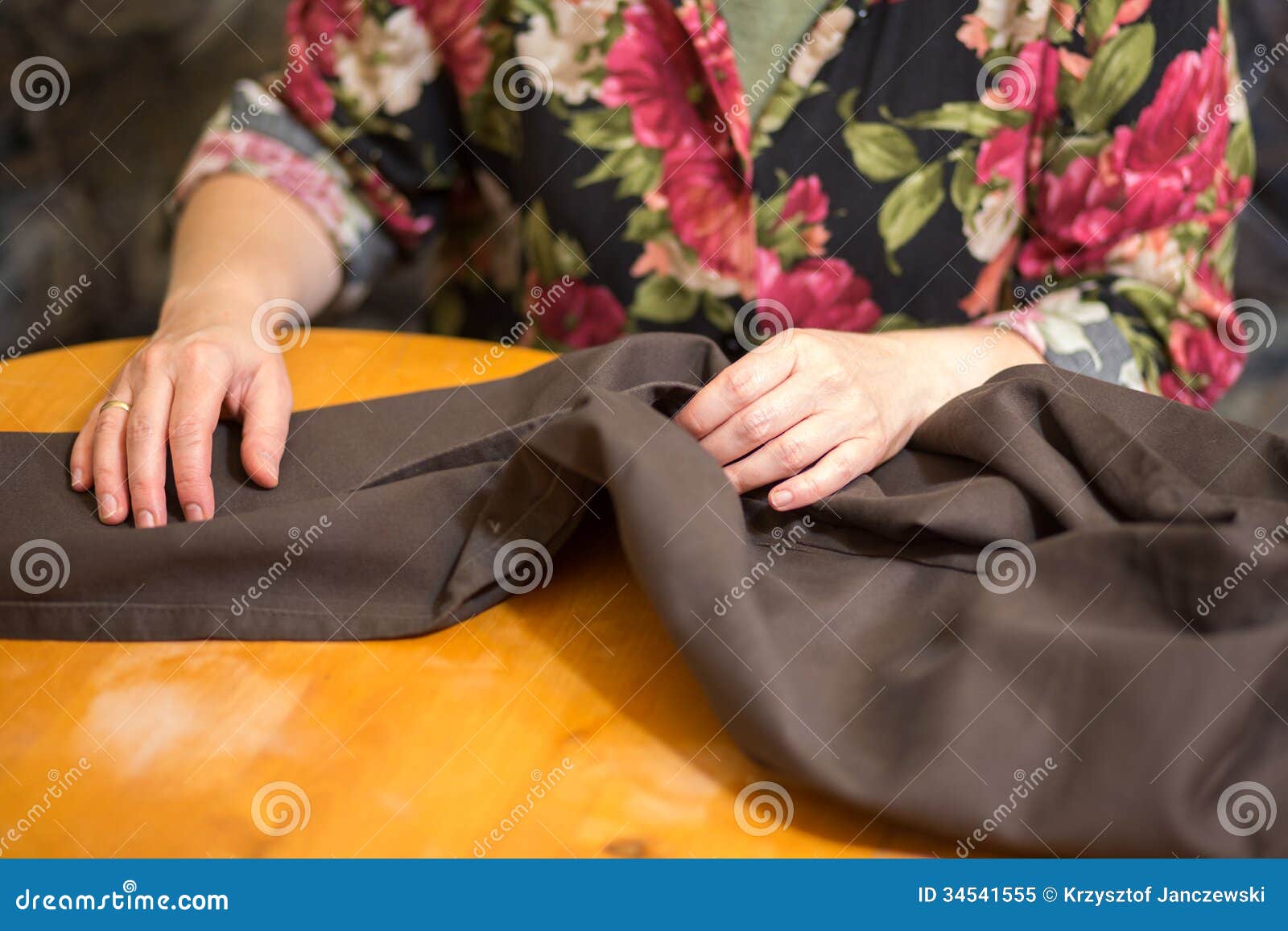 Tailor work. stock image. Image of millimeter, design 34541555