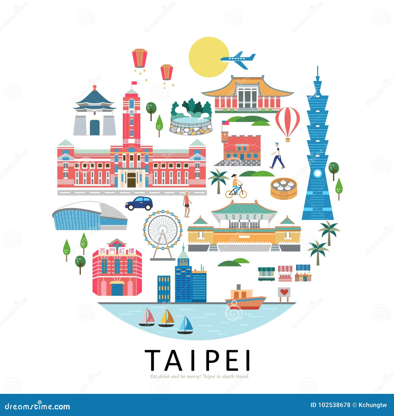 taipei landmarks collection