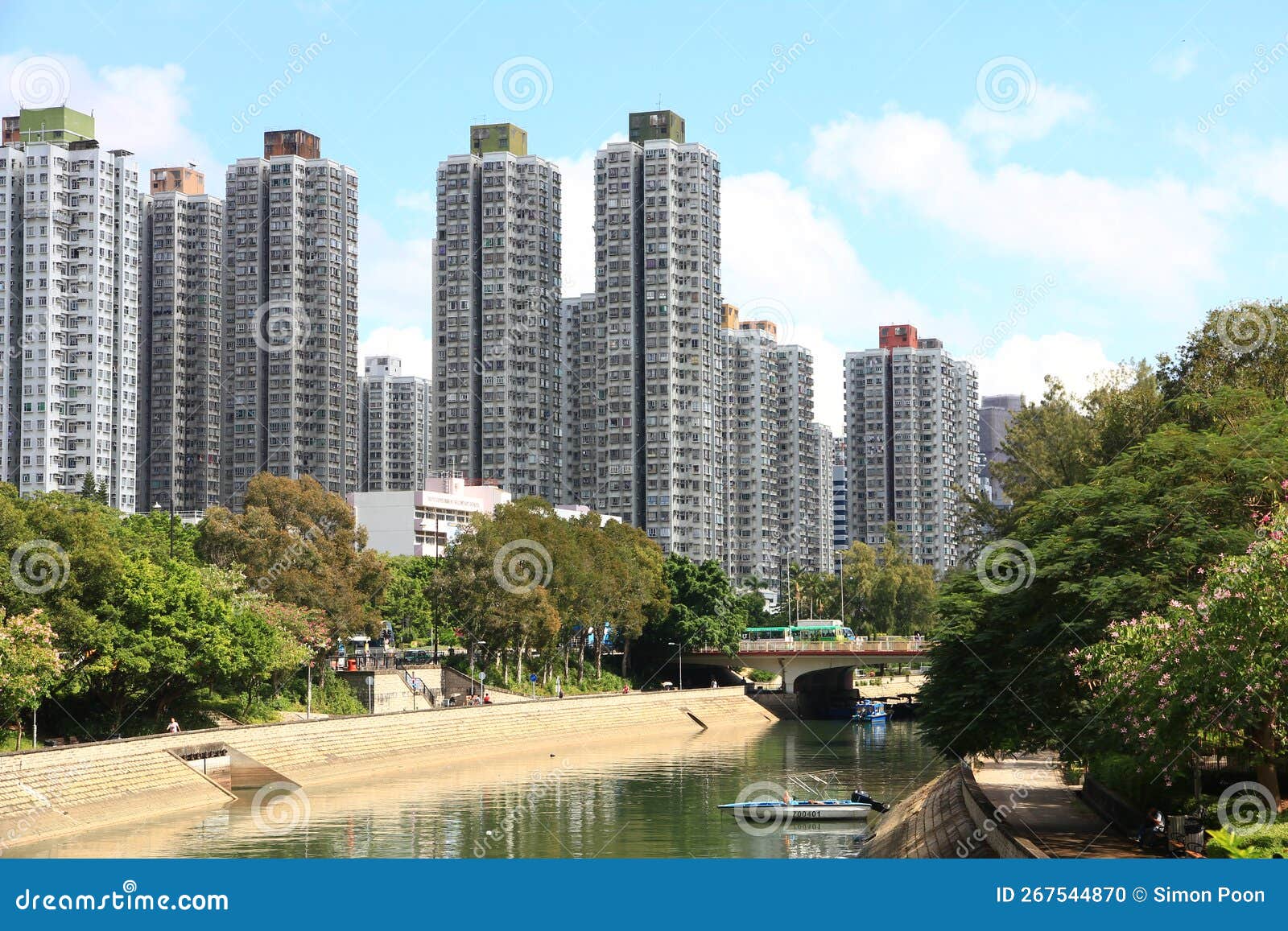Taipo New Town in Hong Kong Stock Photo Image of urban, flat 267544870