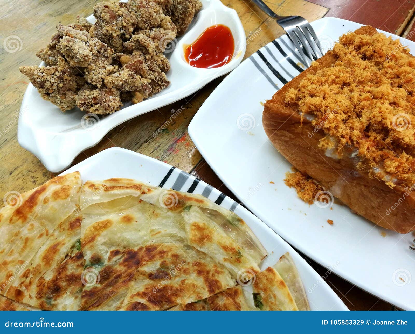 Taiwan street food dishes stock image. Image of cafe - 105853329