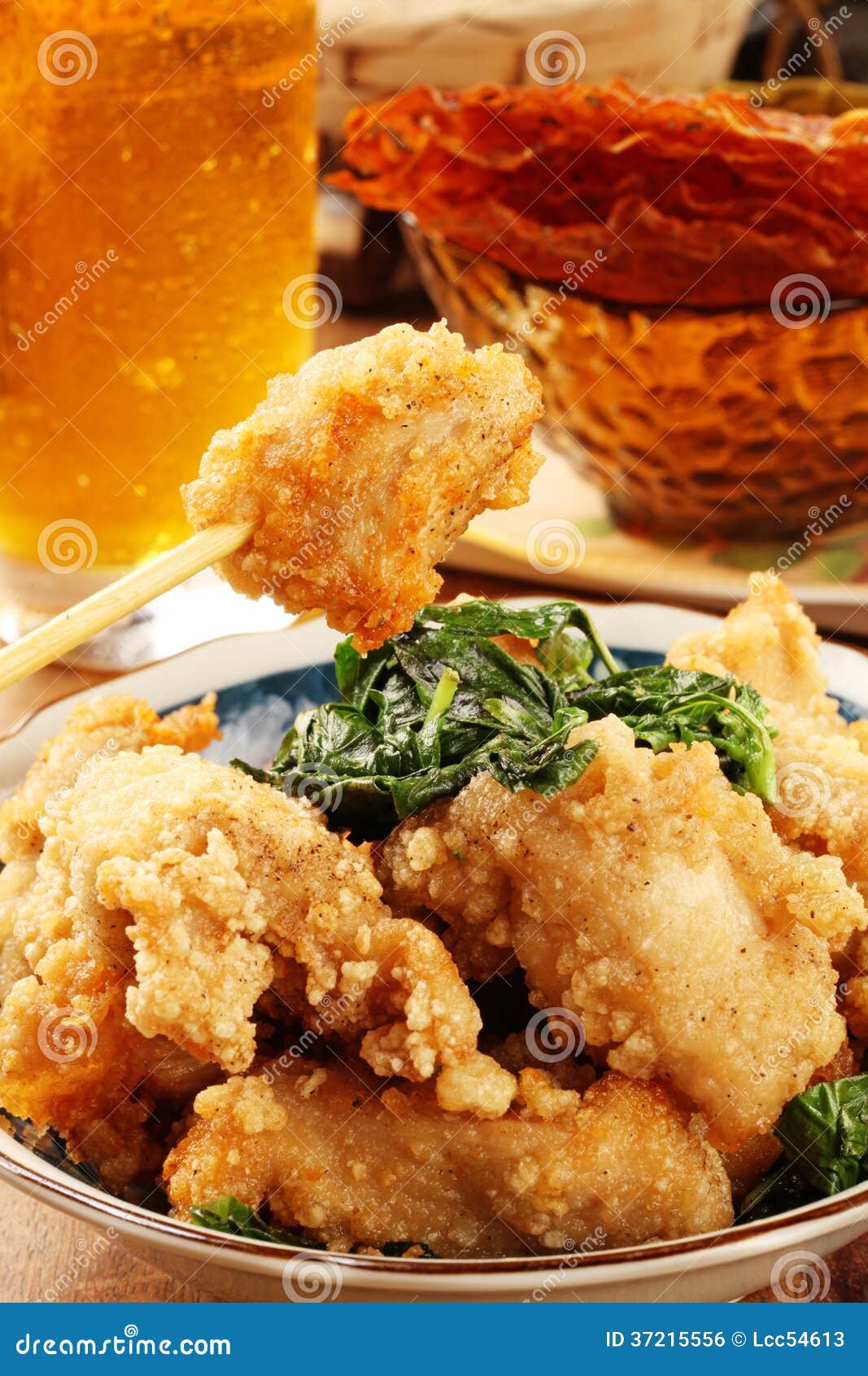 Taiwanese fried chicken stock photo. Image of meat, spice 37215556