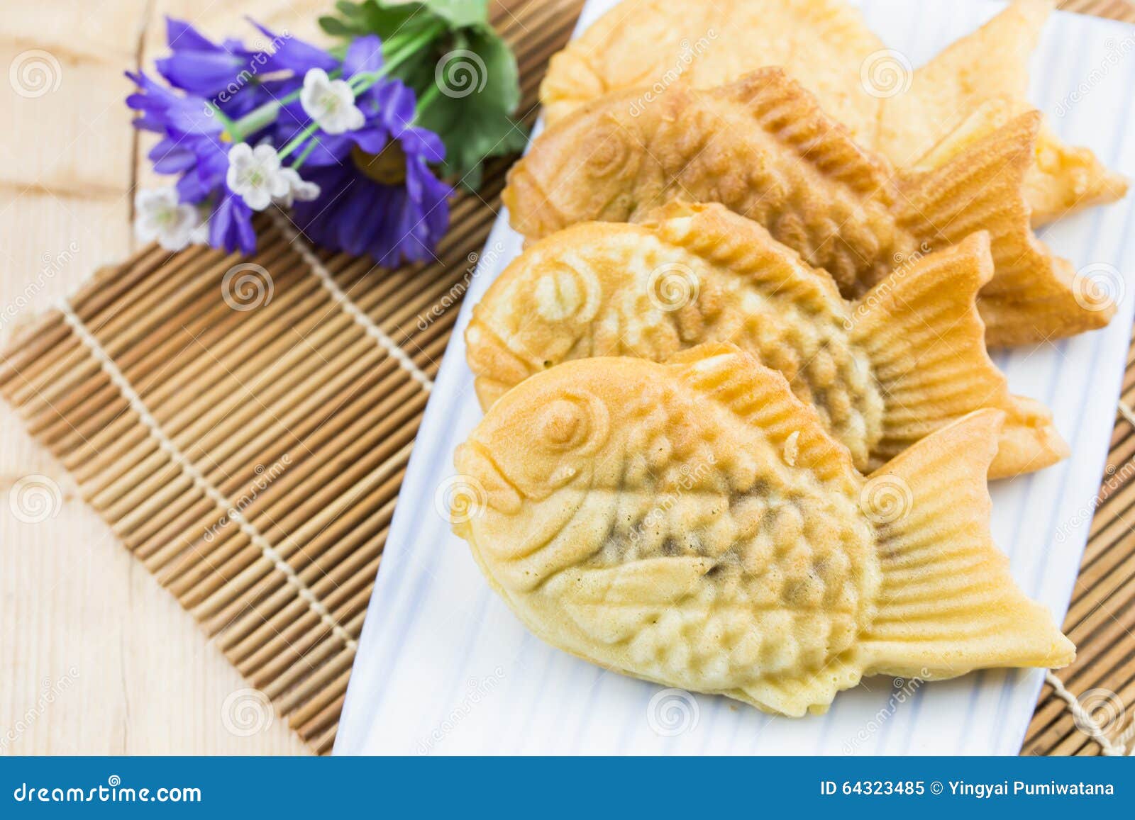 Taiyaki fish pancake stock image. Image of food, bean 64323485