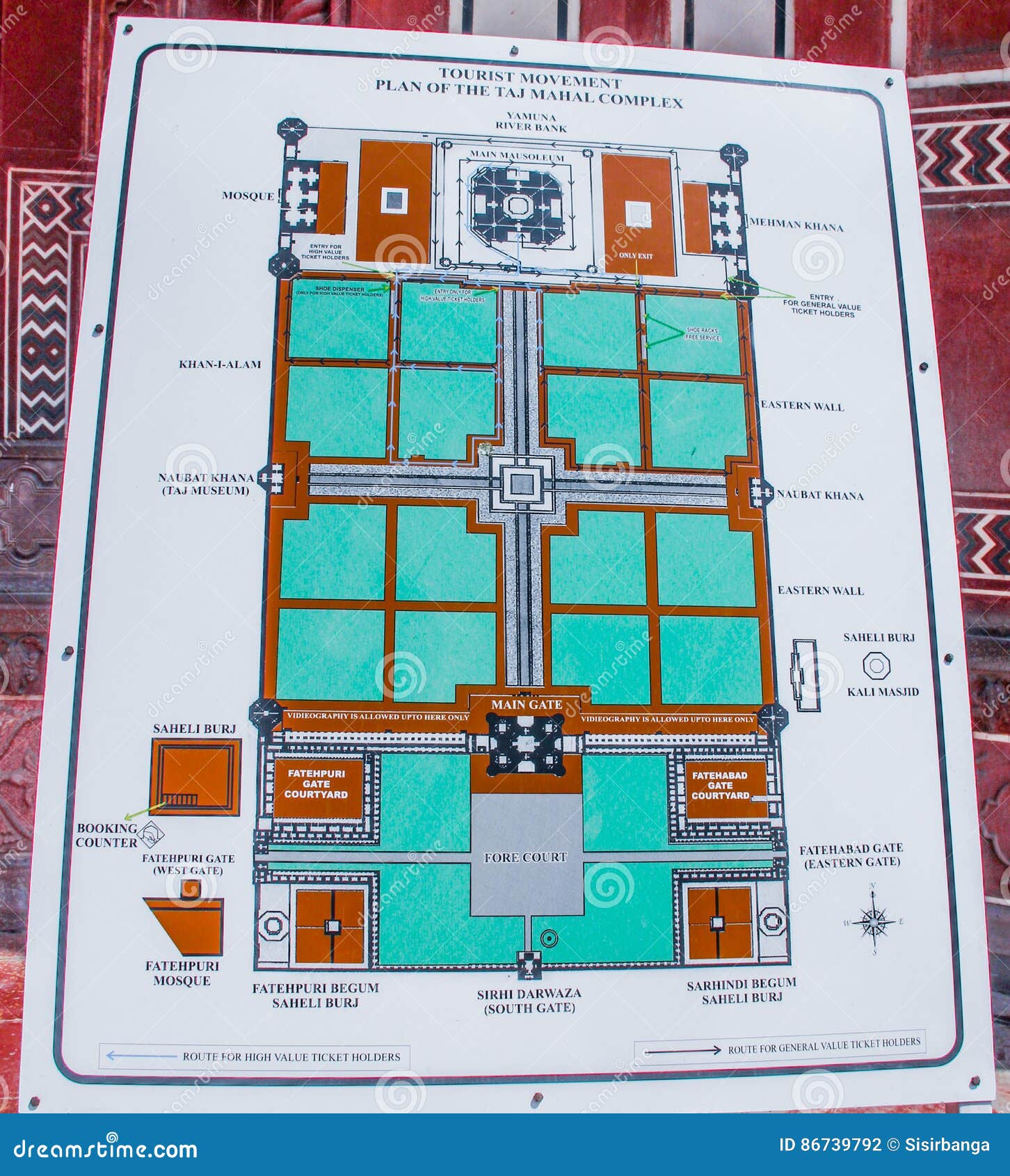map of taj mahal complex Taj Mahal Layout Stock Photo Image Of Historic India 86739792 map of taj mahal complex