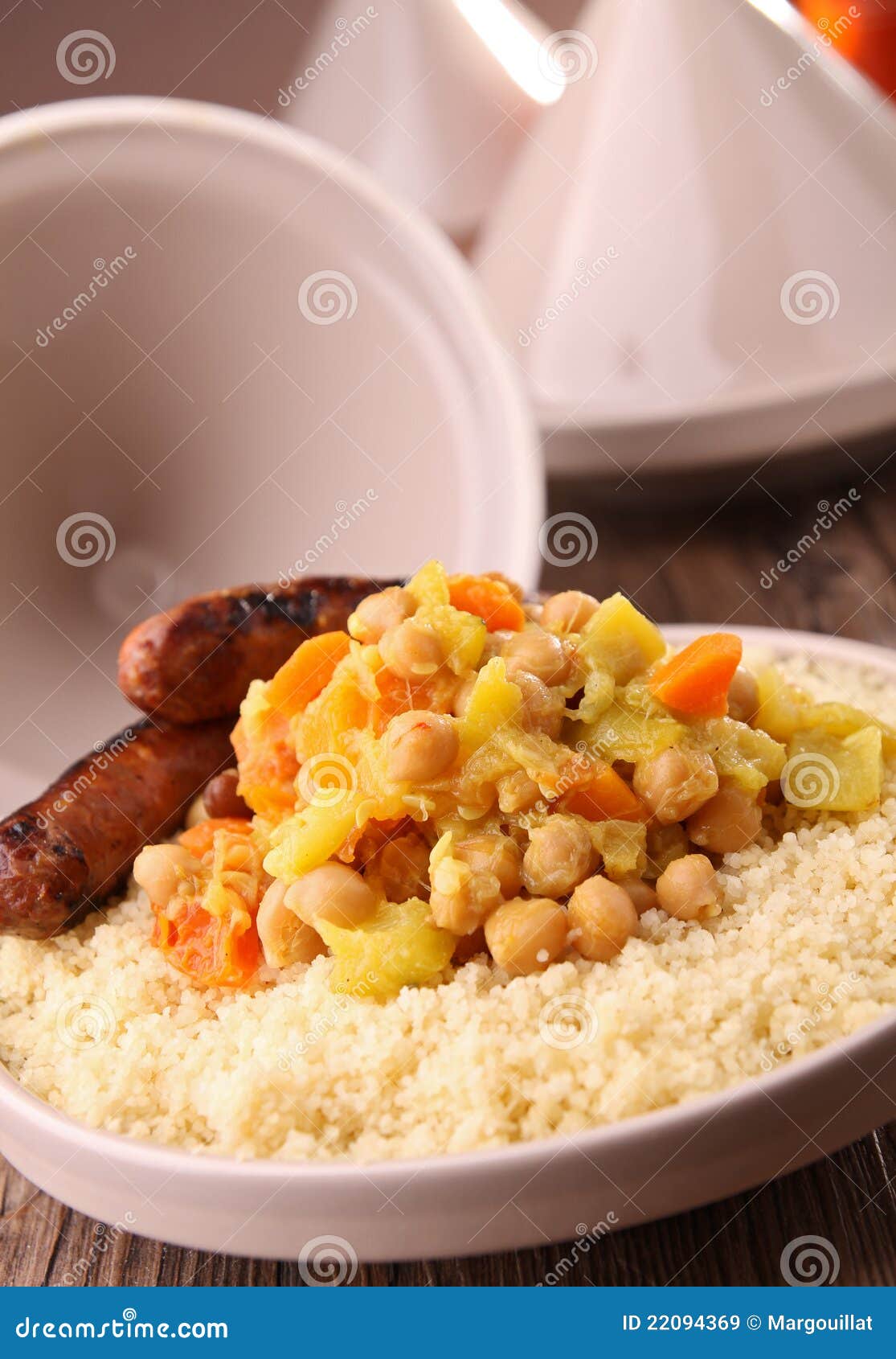 Tajine stock image. Image of sausage, lamb, chickpea 22094369