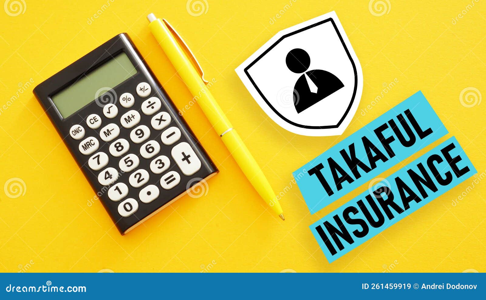 Takaful Insurance is Shown Using the Text Stock Image Image of