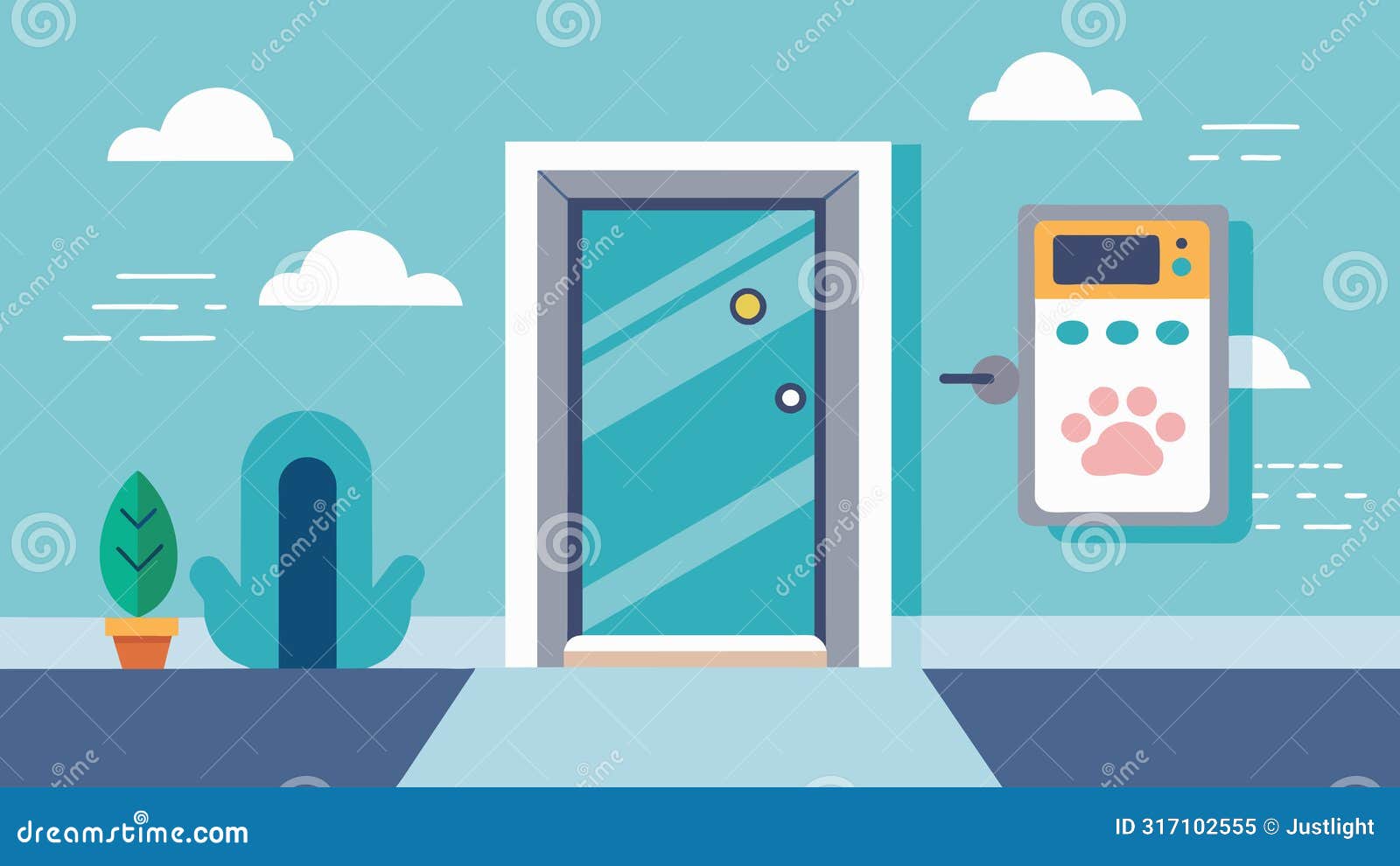 take the hassle out of constantly checking the weather before letting your pet out with an automatic pet door that does