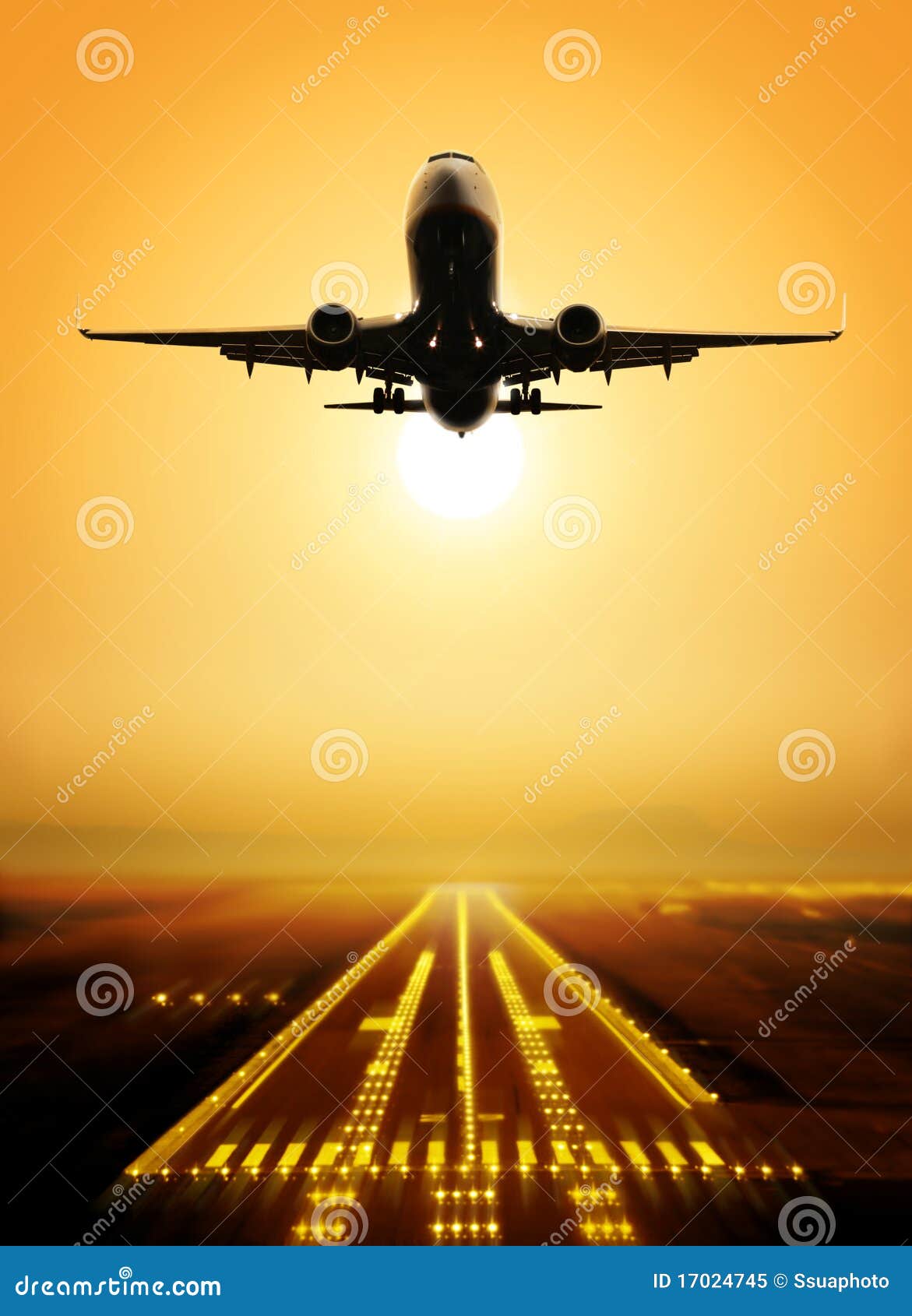 take-off runway