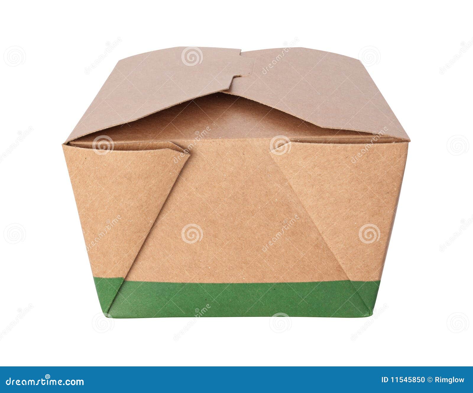 take-out box (with clipping path)