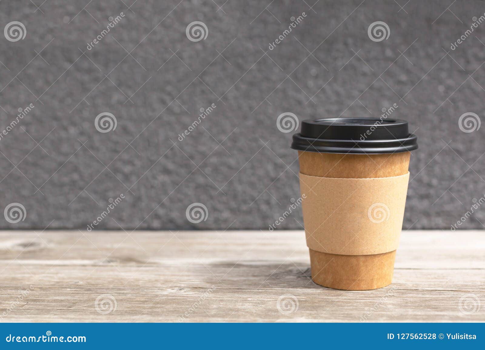 Take Out Cup of Coffee or Tea Stock Photo - Image of latte, closeup