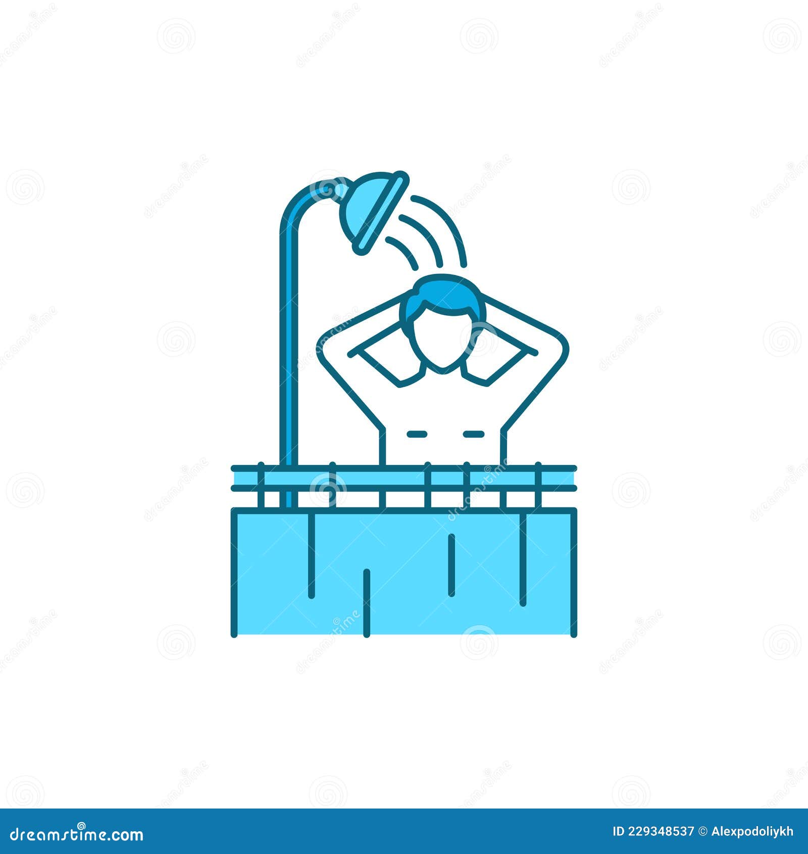 Take A Shower RoyaltyFree Stock Image 19429306