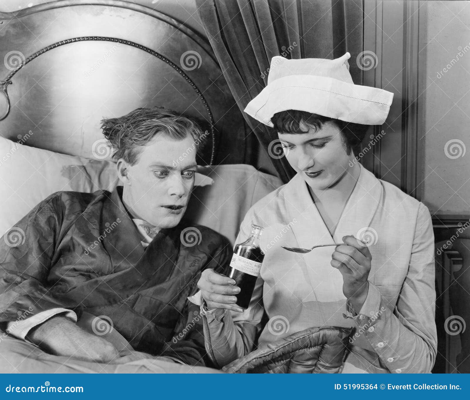 TAKE YOUR MEDICINE stock photo. Image of apprehensive 51995364