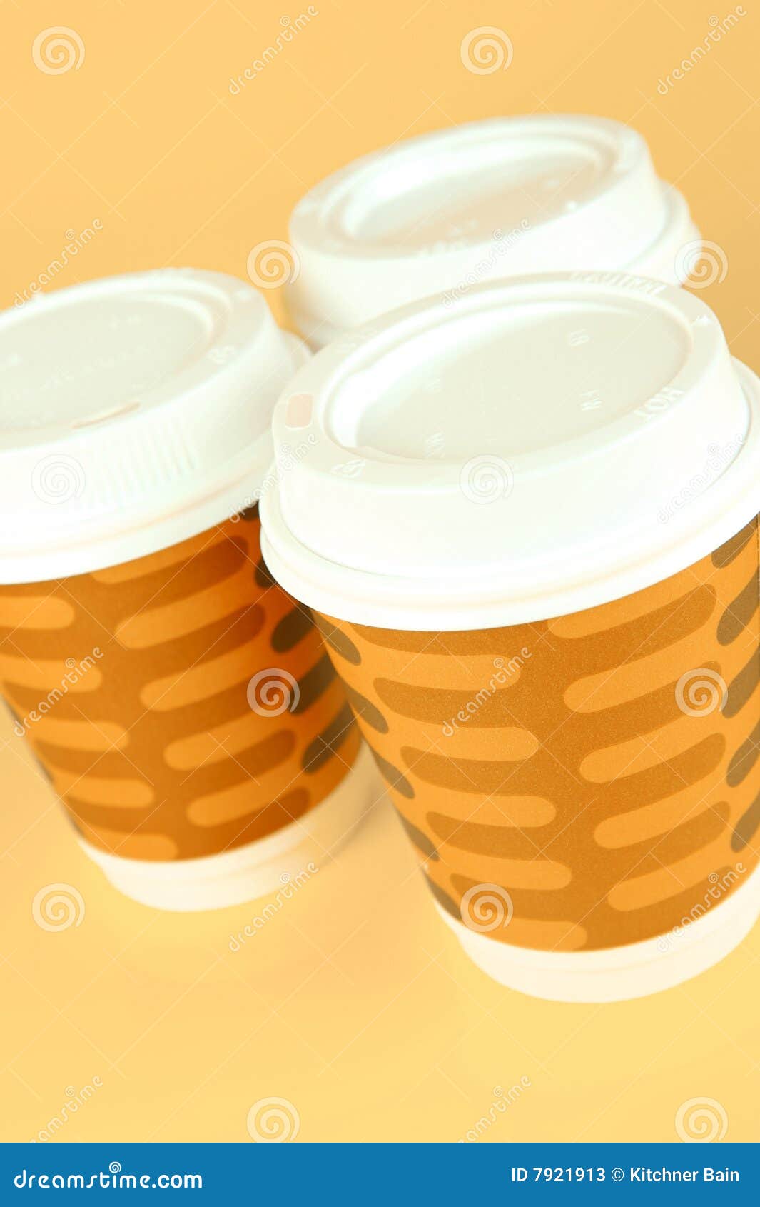 Takeaway Coffee Cups stock image. Image of away, lids 7921913